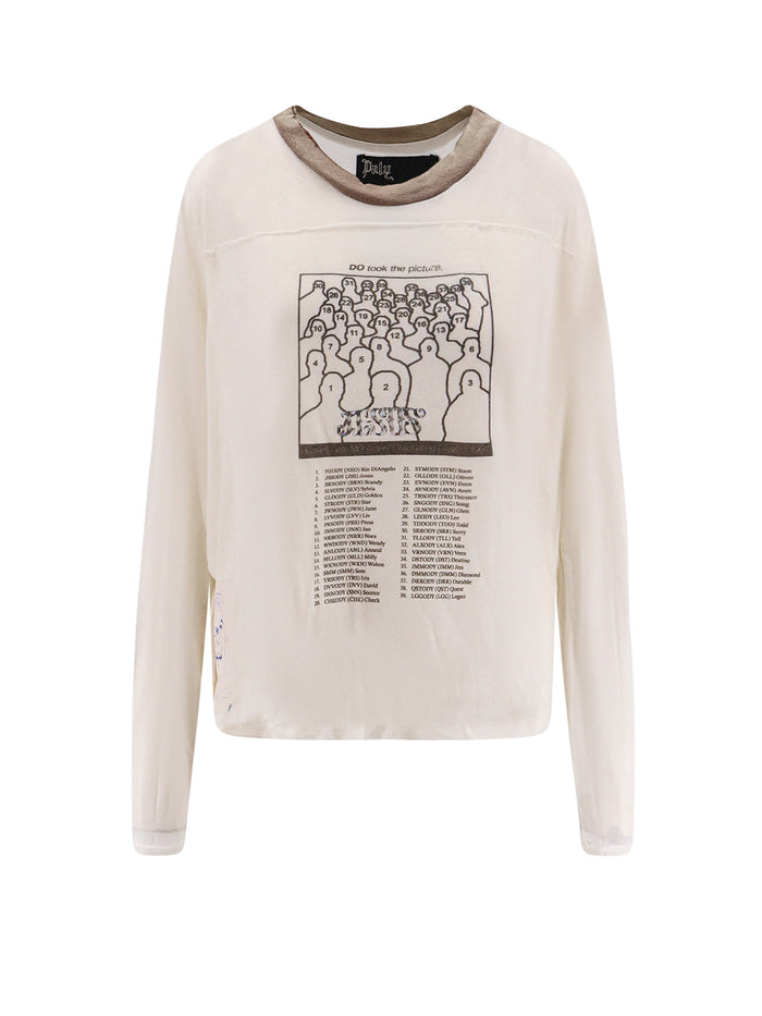Paly T-Shirts And Polos White Poliestere Cotone