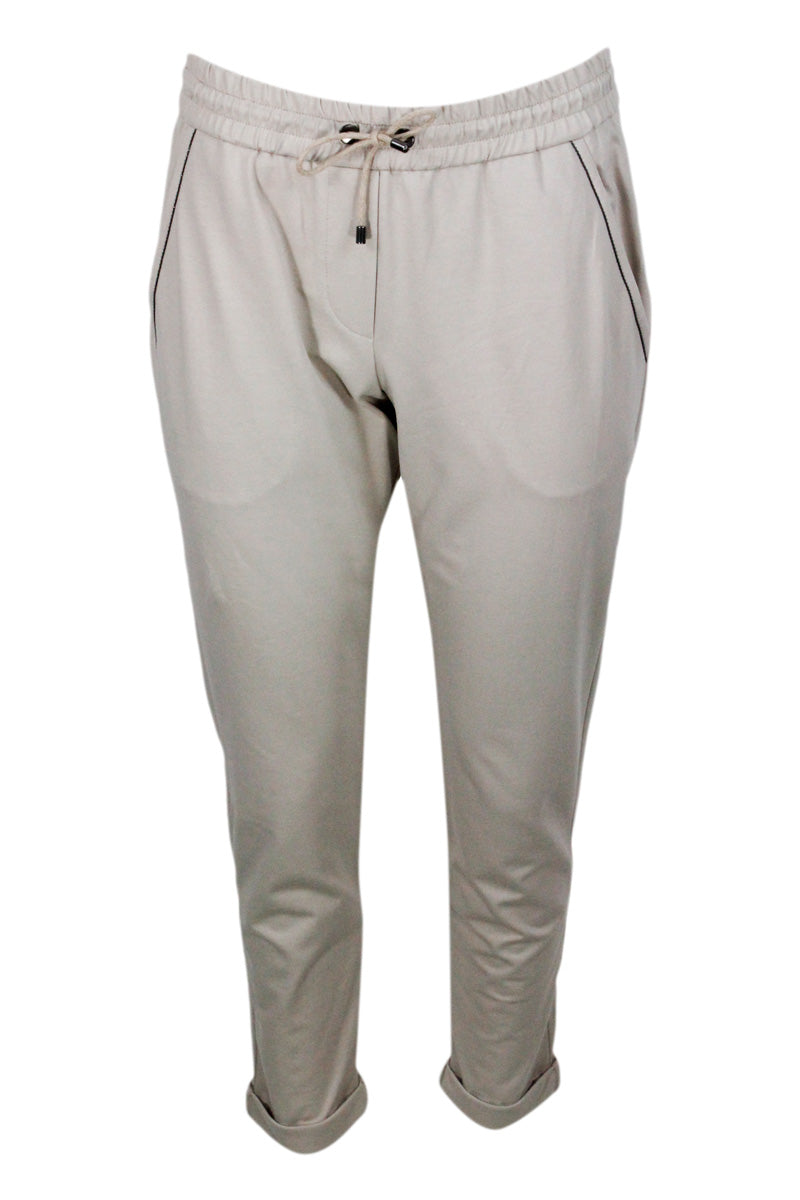 Brunello Cucinelli Trousers Beige 98co 2 Ea