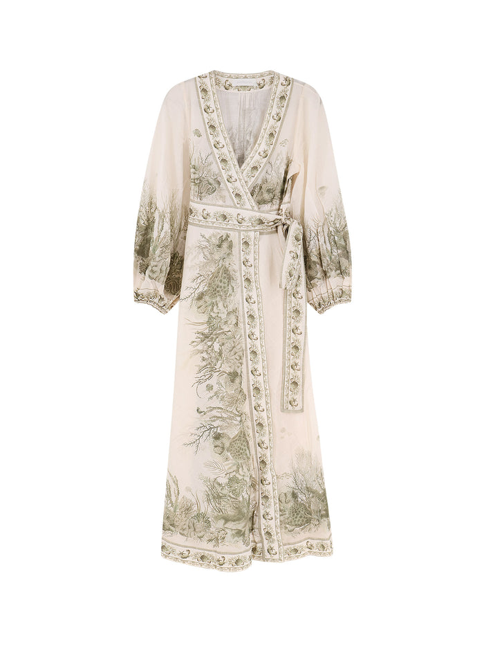 Zimmermann Dresses Khaki Toile Cotone