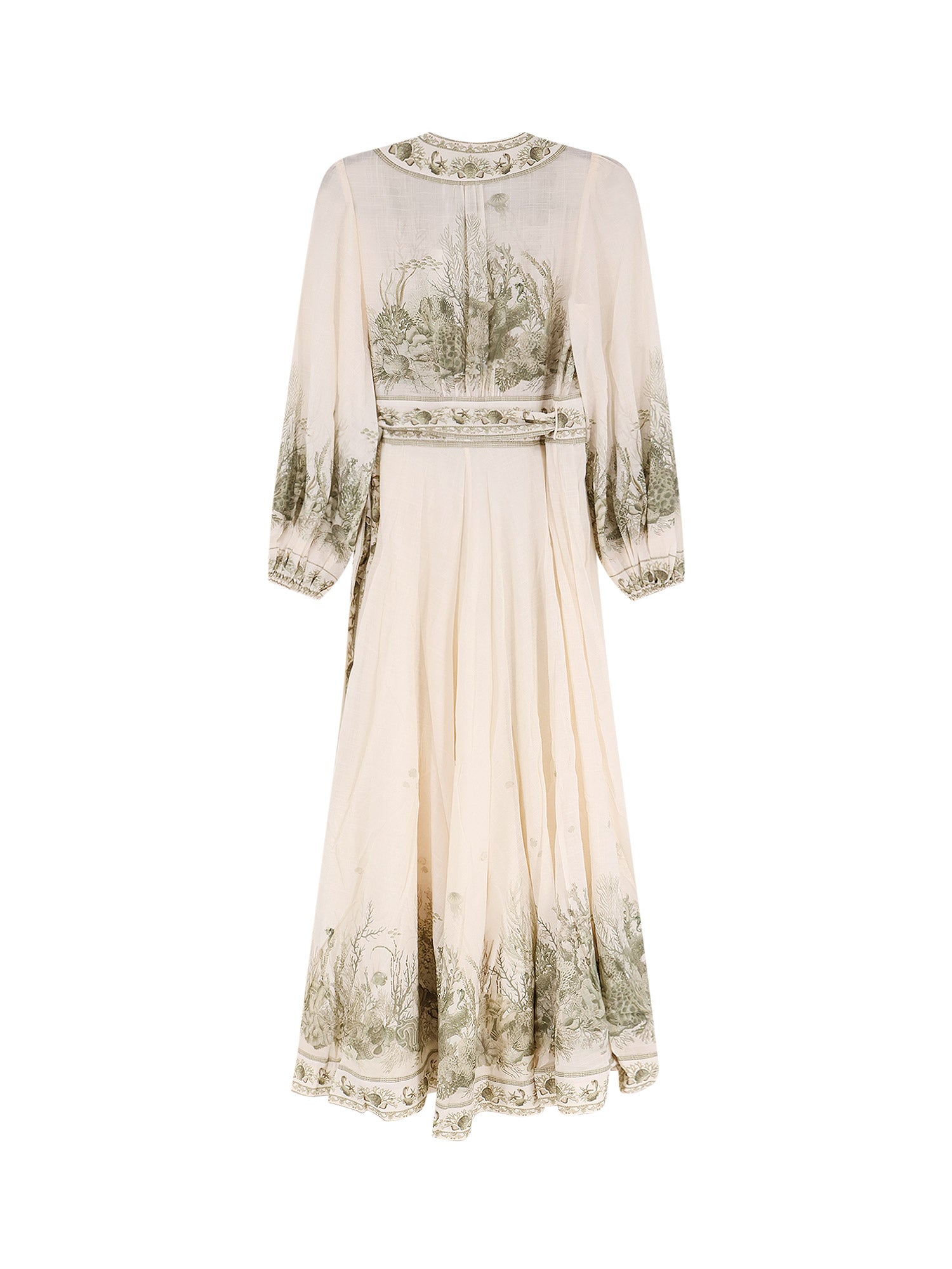 Zimmermann Dresses Khaki Toile Cotone