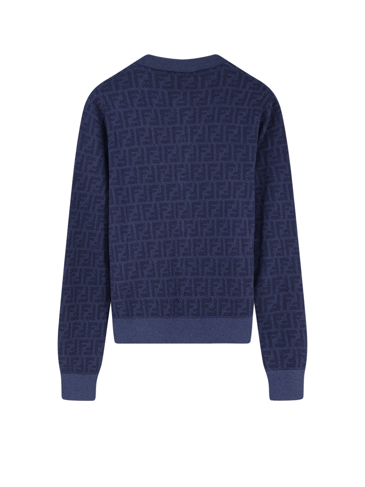 Fendi Sweaters Blueberry 26 Lana Seta