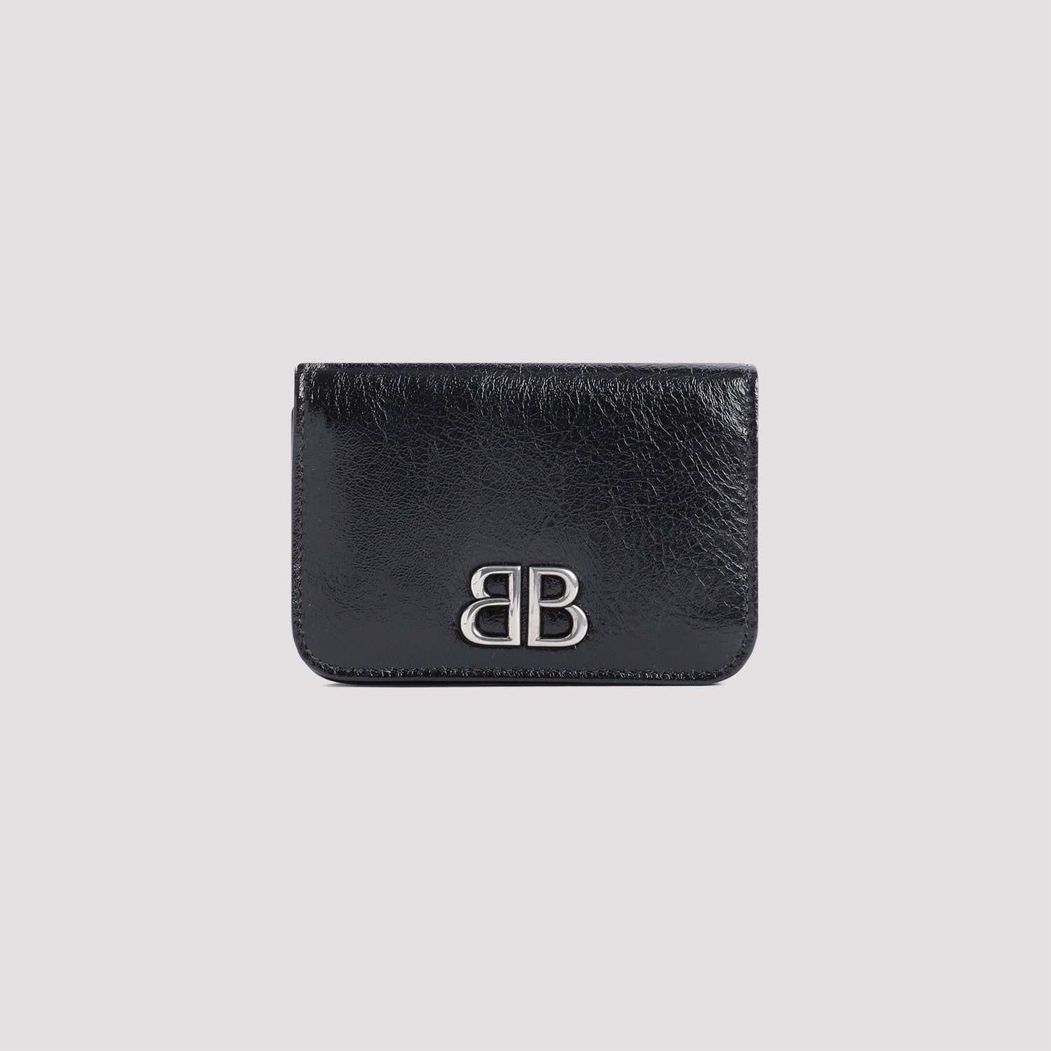 Monaco Fla Ca Hol Credit Card Case Black Lamb Leather Smallleathergoods