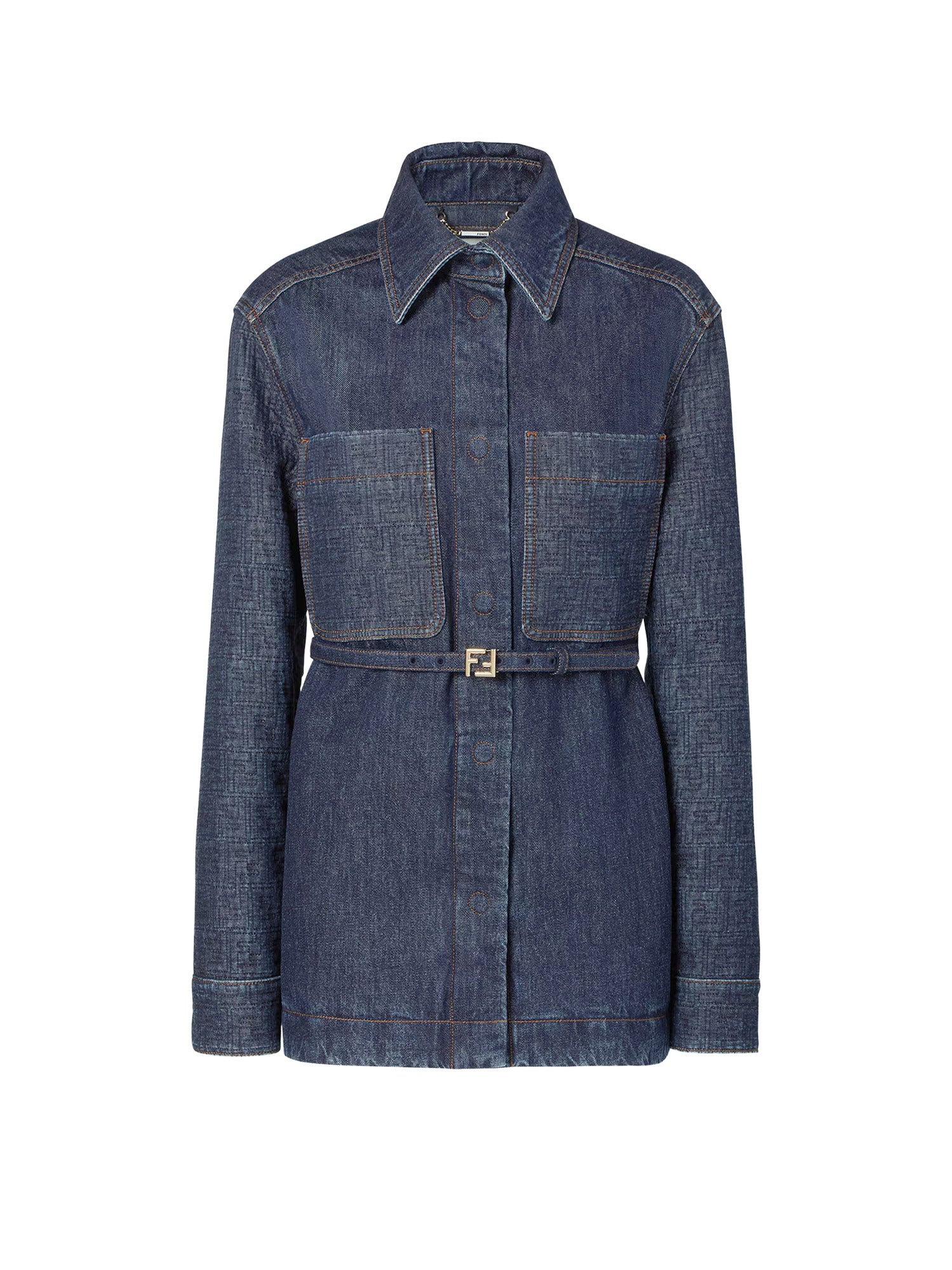 Fendi Jackets Blueberry-26 Cotone