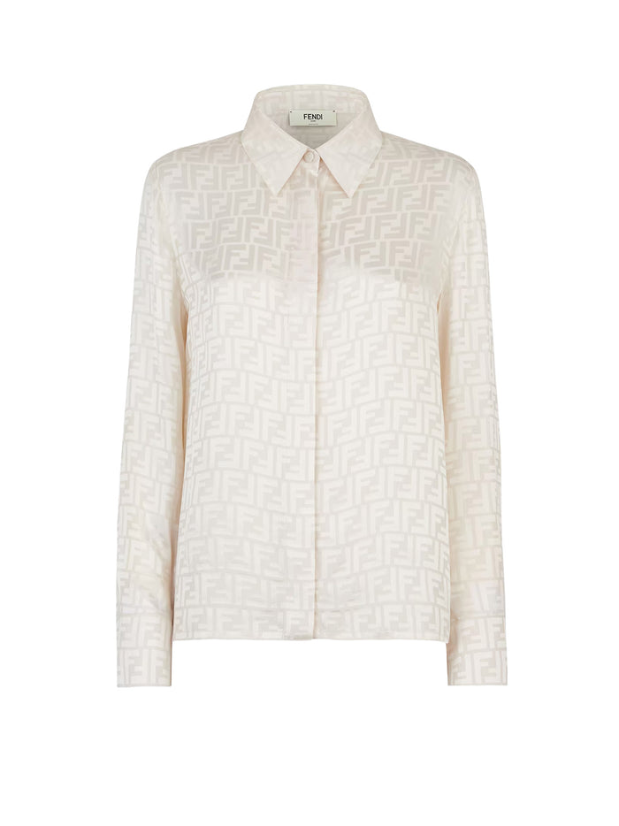 Fendi Shirts Penelope Panna Seta