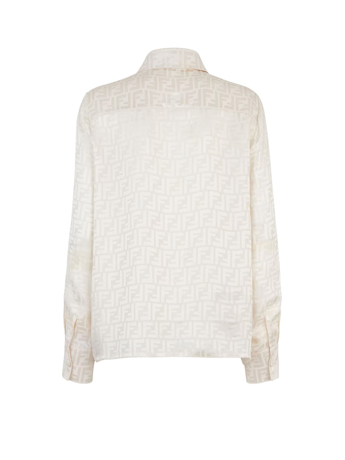 Fendi Shirts Penelope Panna Seta