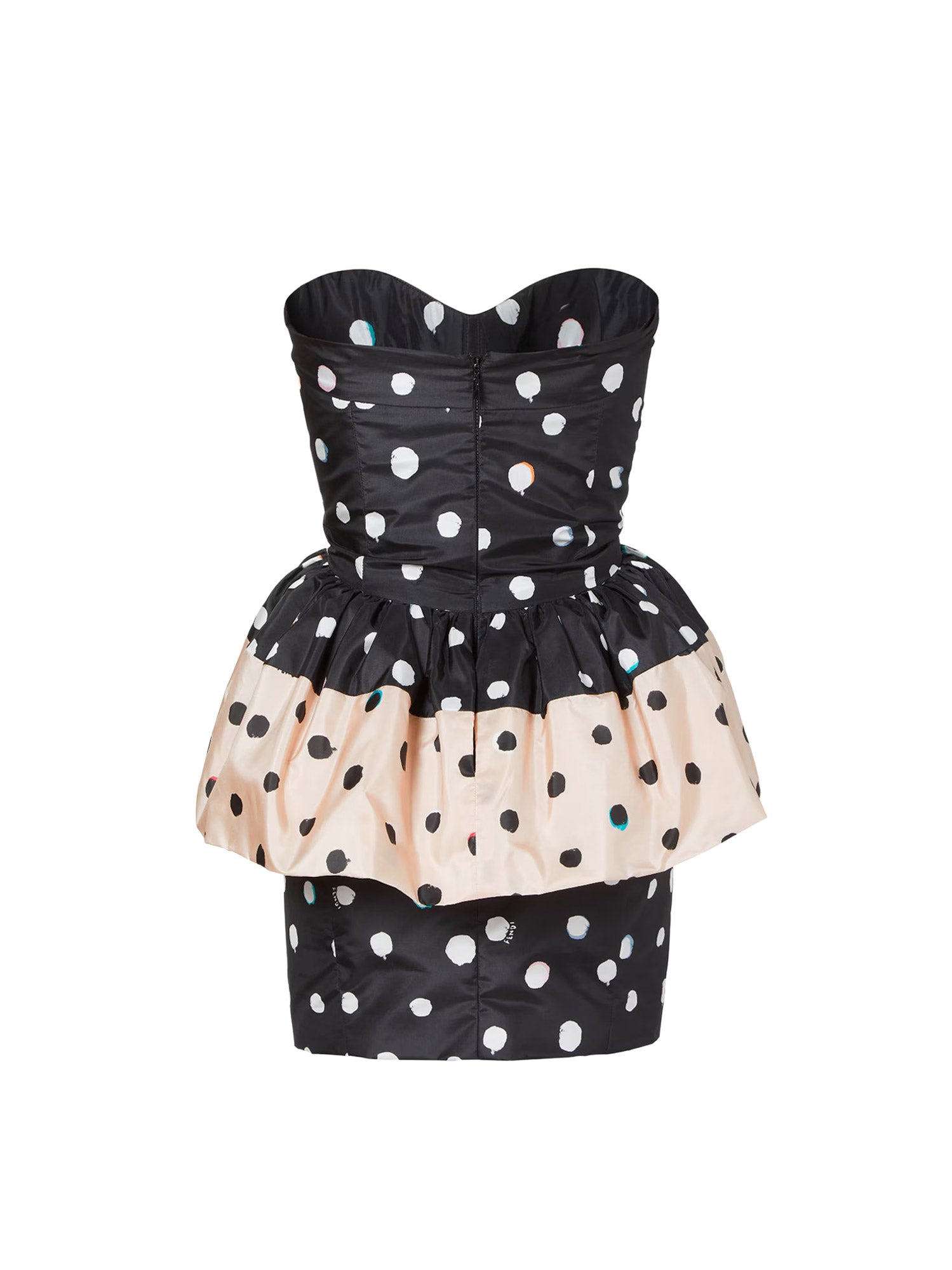 Fendi Dresses Black Seta