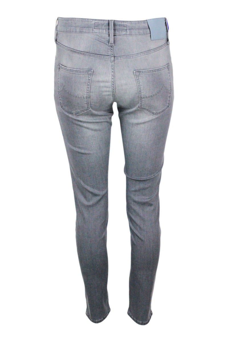 Jacob Cohen Trousers Grey 50co 40ly 7ea