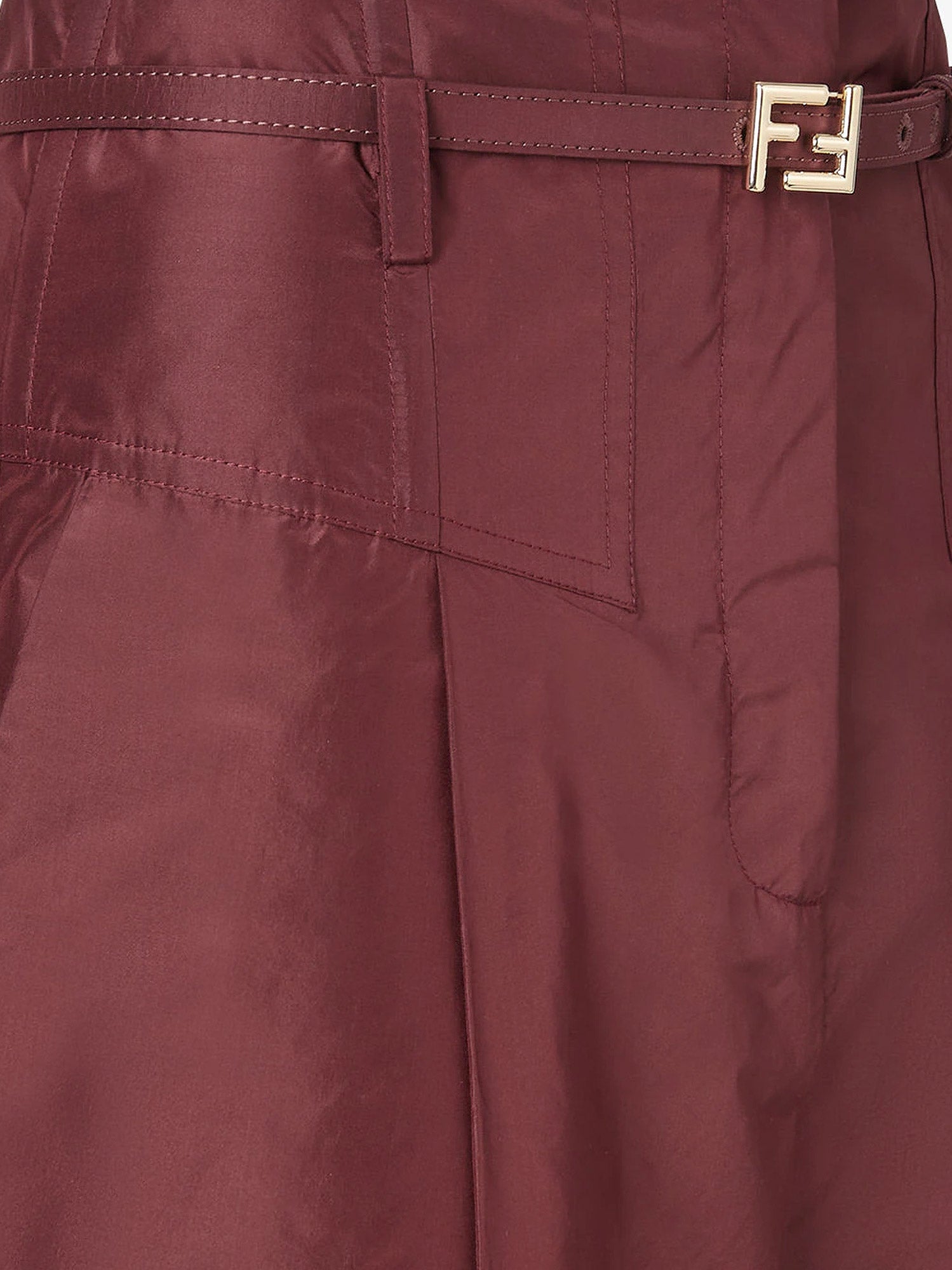 Fendi Rtw Plum 26 Seta