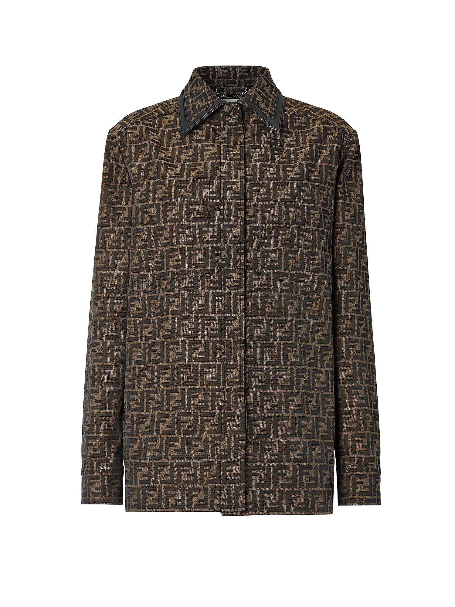Fendi Jackets Tobacco Poliestere Cotone