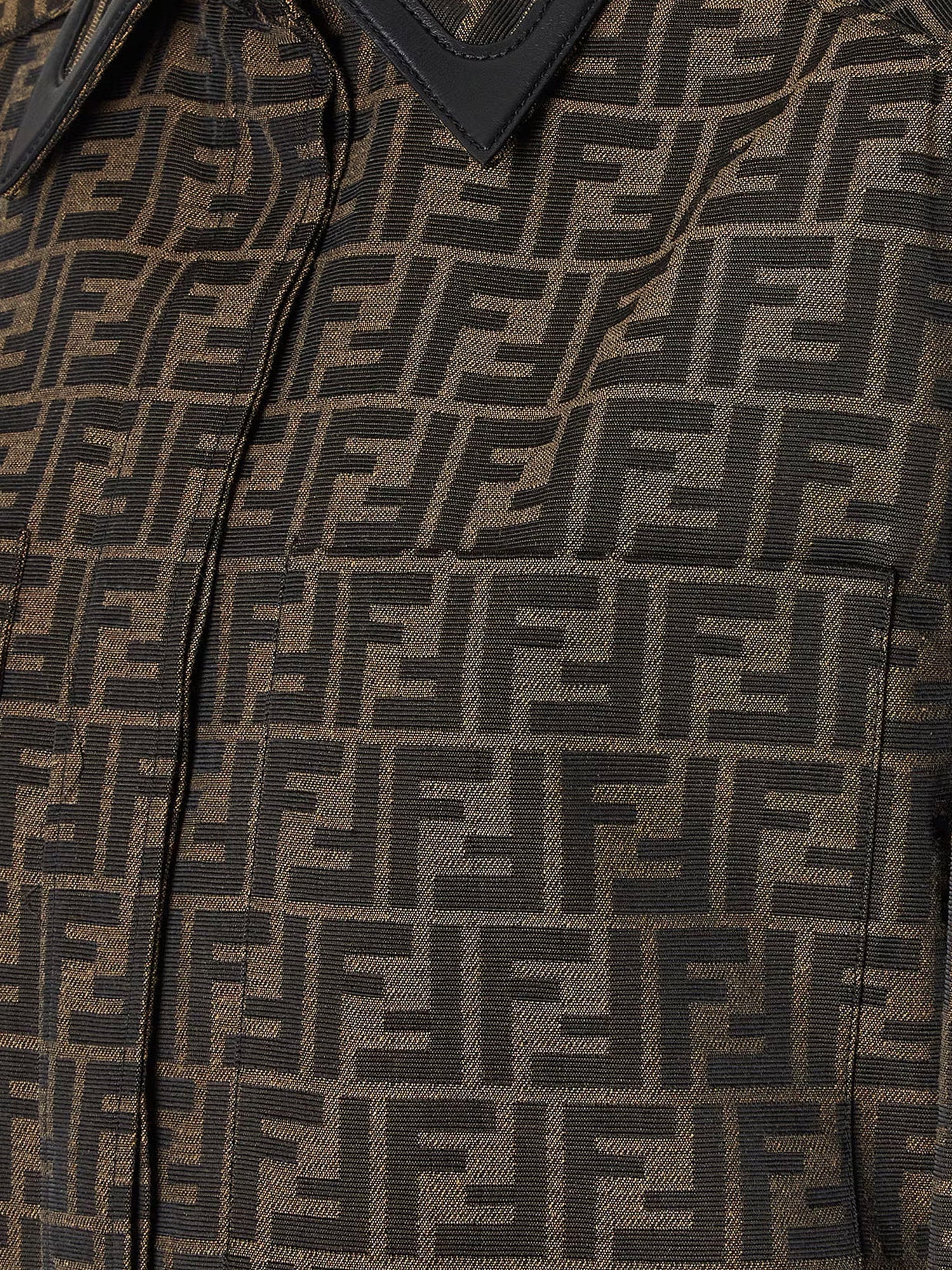 Fendi Jackets Tobacco Poliestere Cotone
