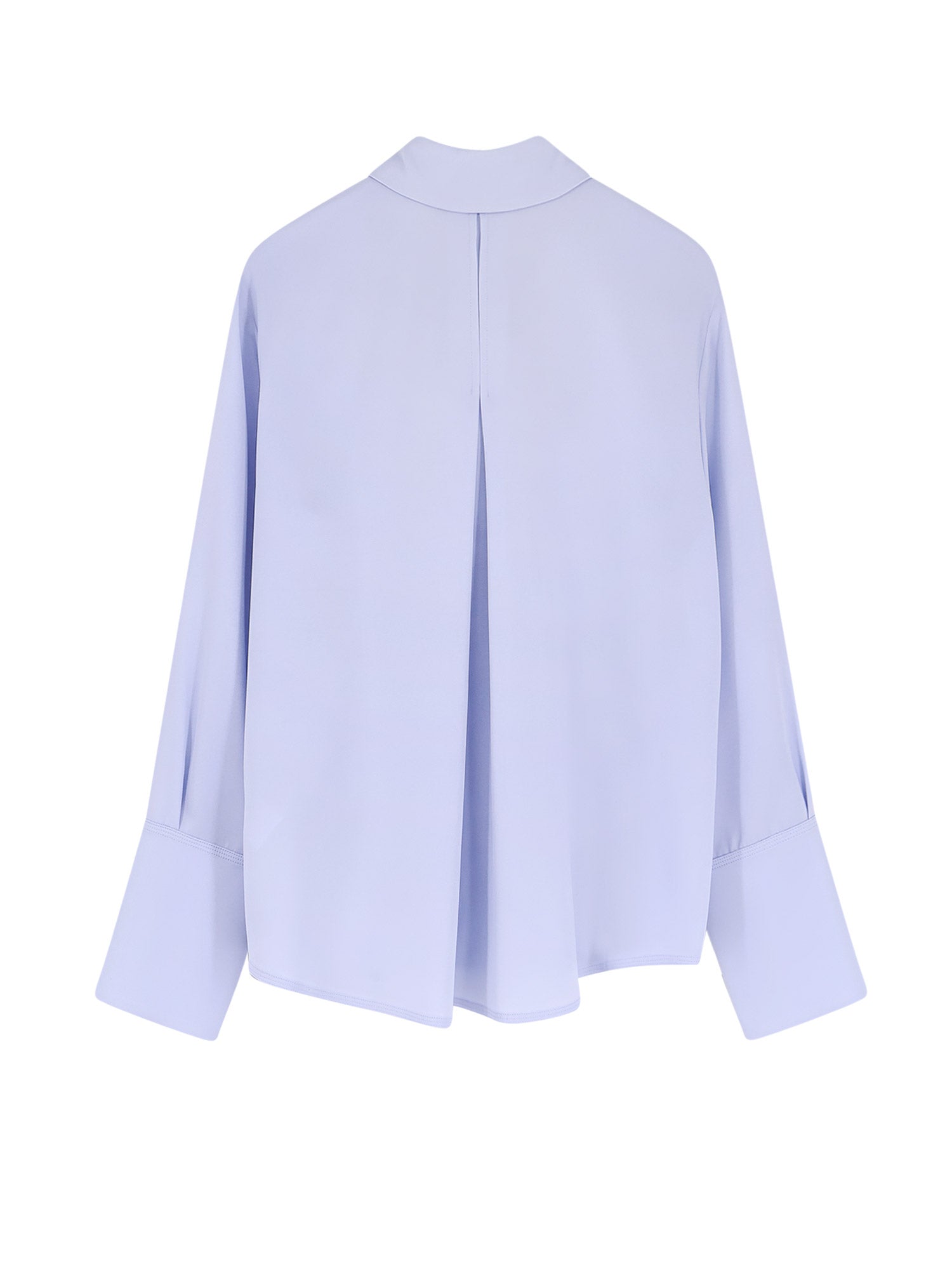 Max Mara Shirts Clear Blue Seta Elastan