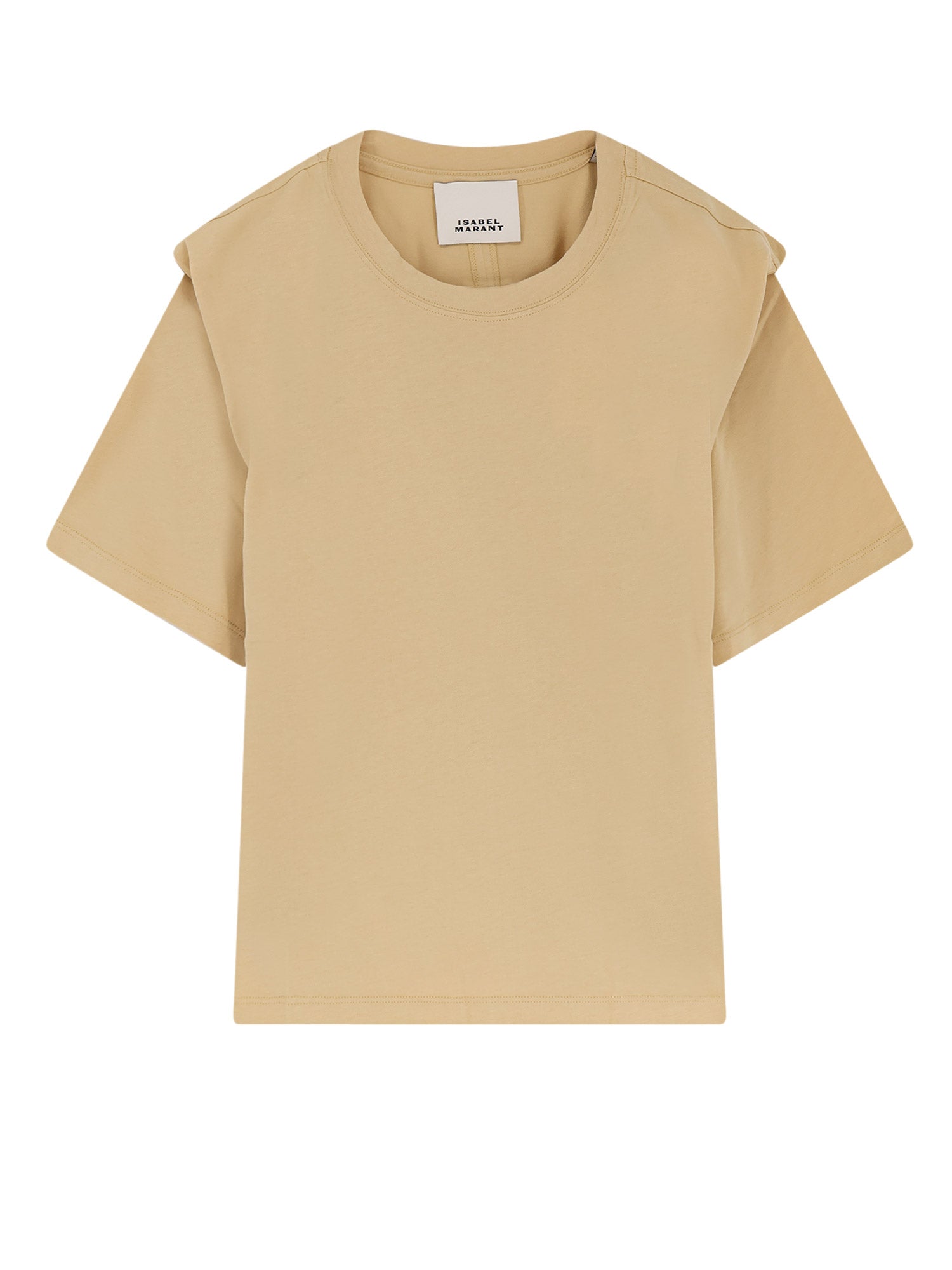 Isabel Marant T-shirts and Polos Dusky Yellow Cotone