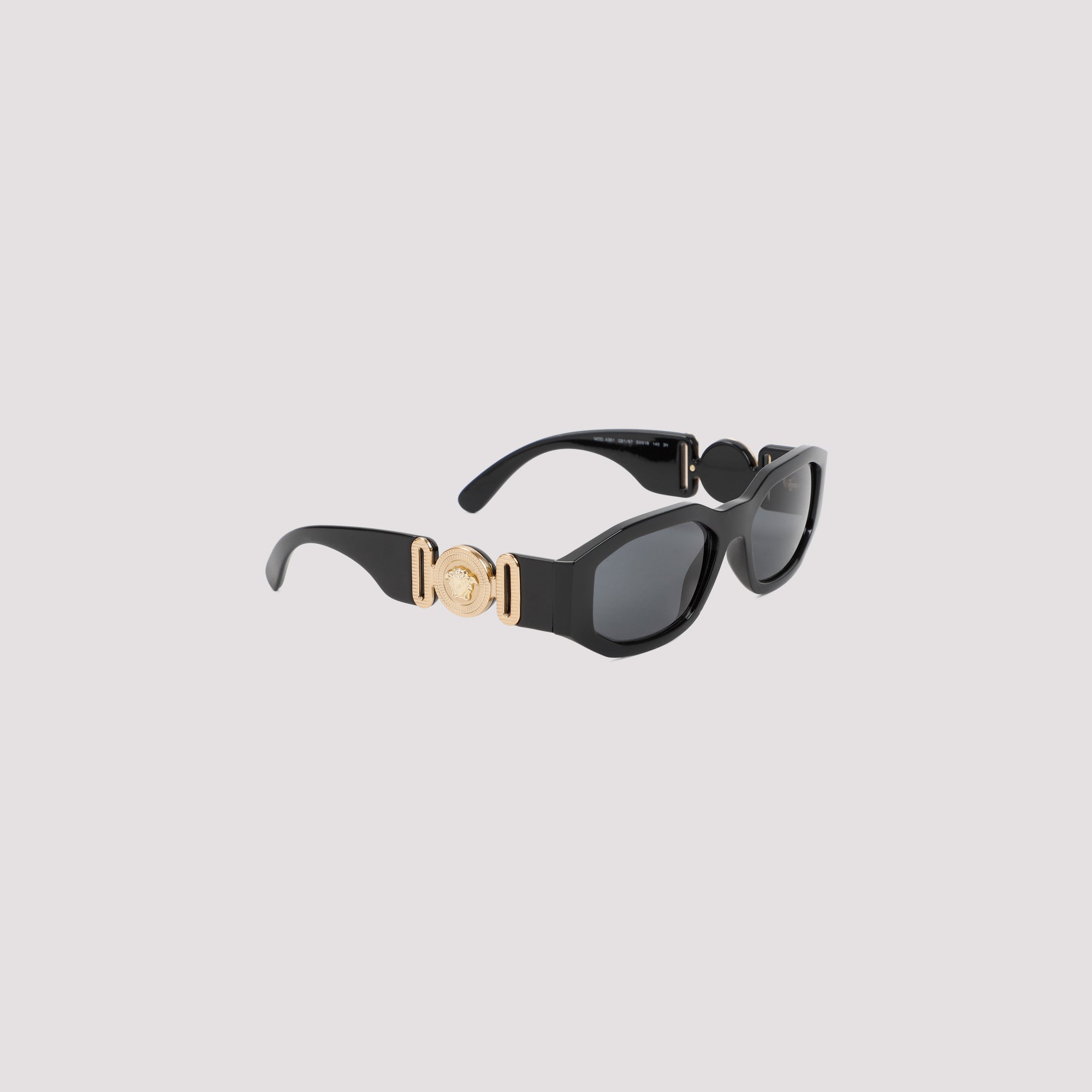 Versace Biggie Sunglasses Black Acetate Glasses