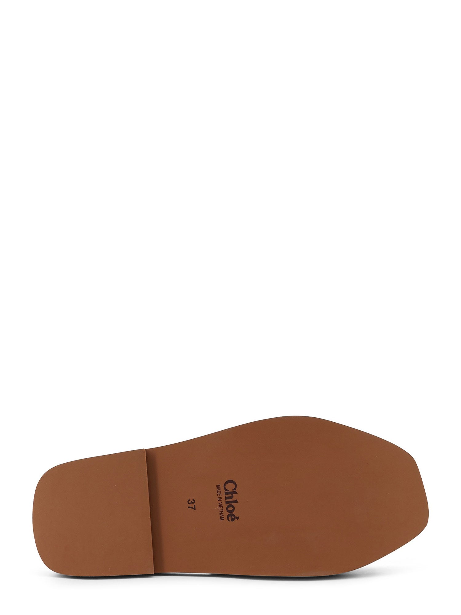 Chloè Sandals Light Sand Satin/gomma