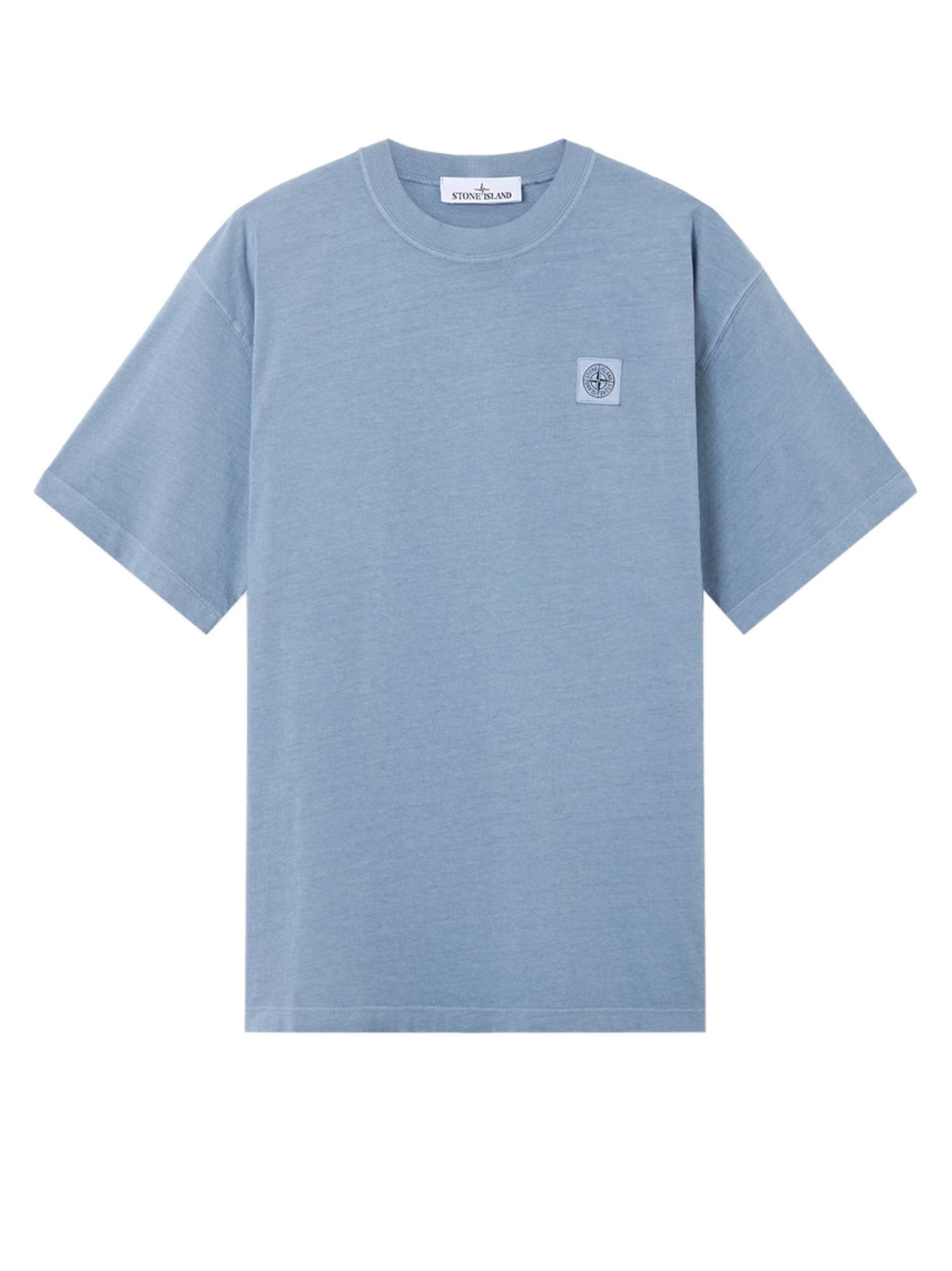 Stone Island T-shirts and Polos Blue Cotone