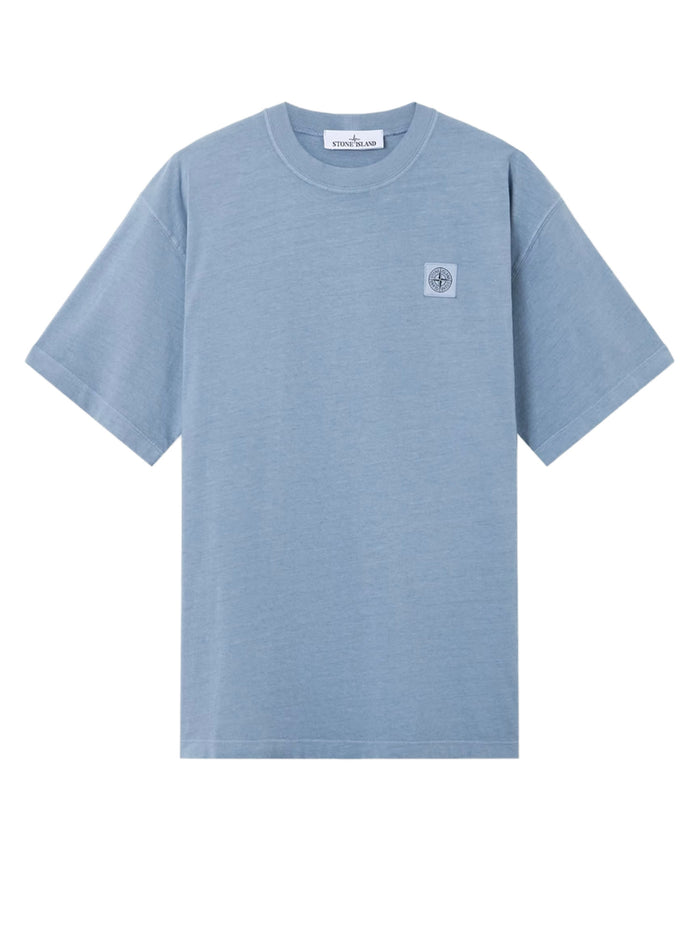 Stone Island T-shirts and Polos Blue Cotone