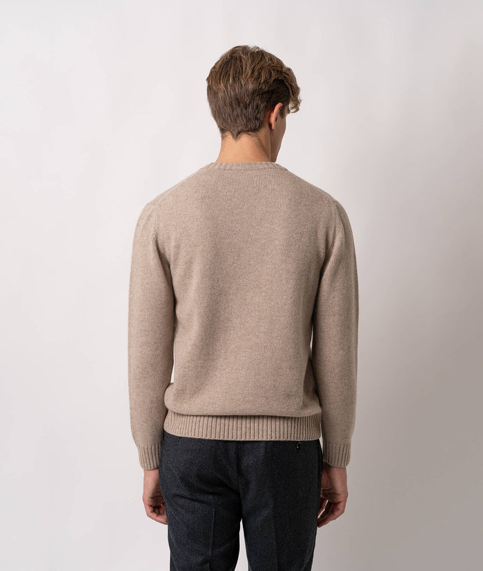 Crewneck Cashmere Sweater Bergen Midnightblue Knitwear