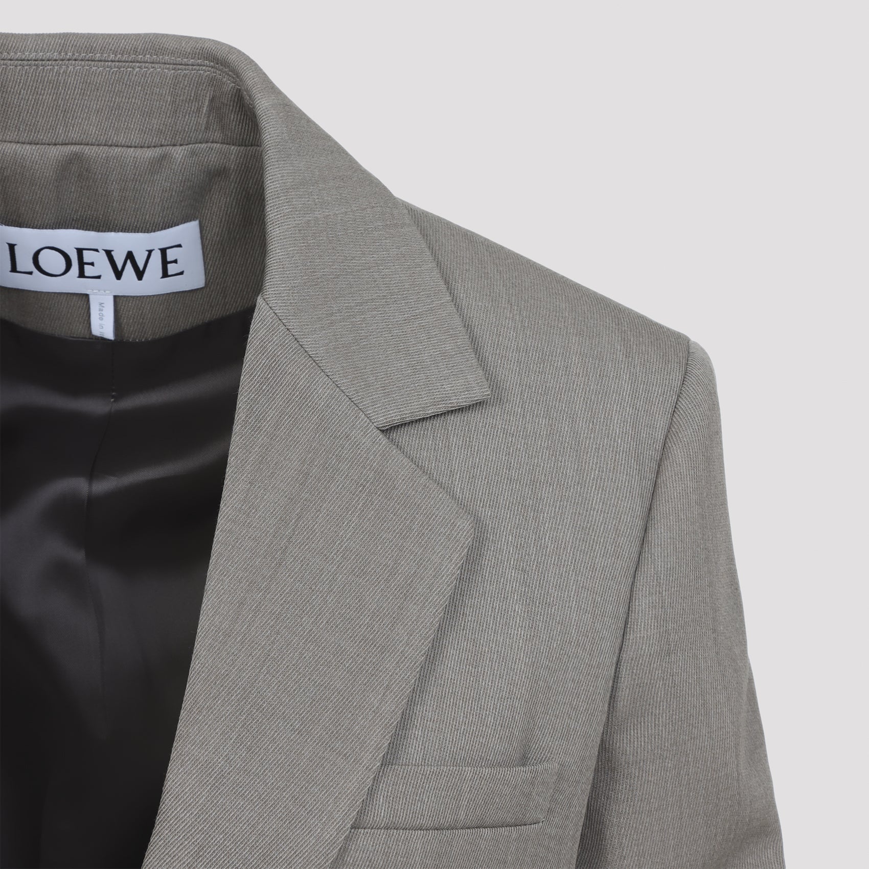 Tailored Jacket Nude & Neutrals Wool Calf Skin Viscose