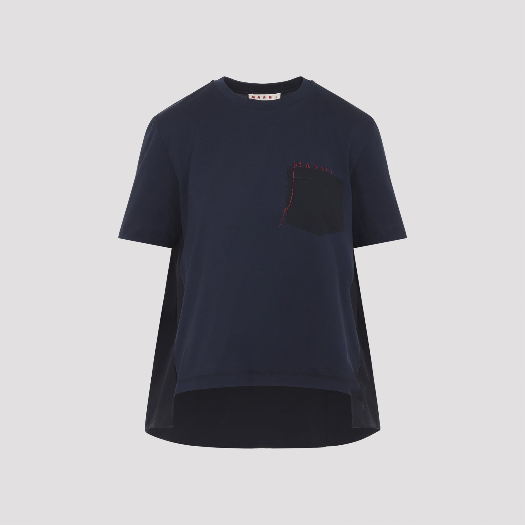T-shirt Blue Cotton Tshirt