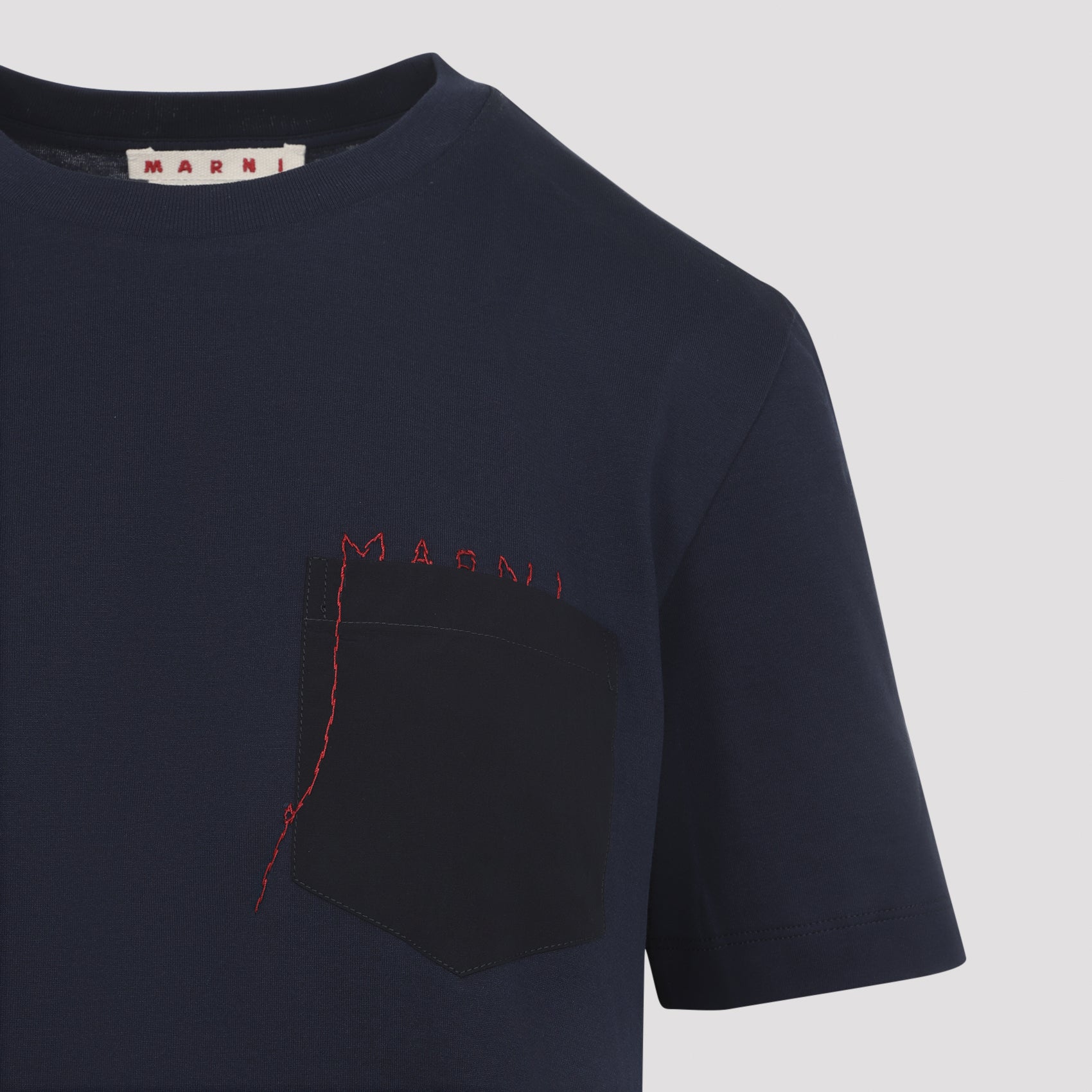 T-shirt Blue Cotton Tshirt