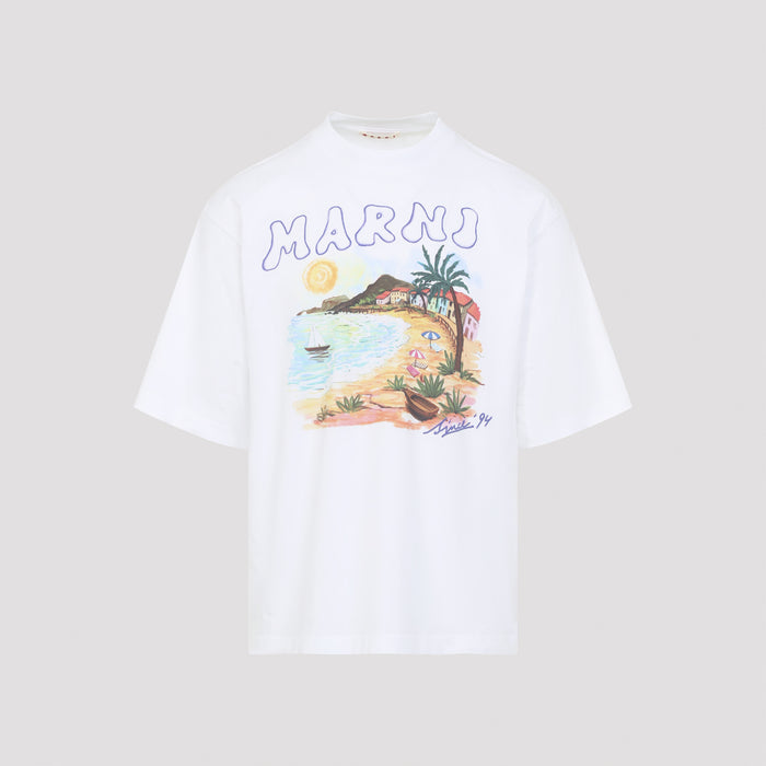 T-shirt White Cotton Tshirt