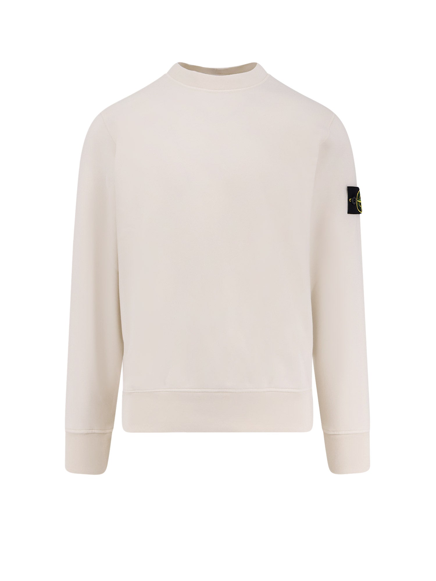 Stone Island Sweaters Ivory Cotone