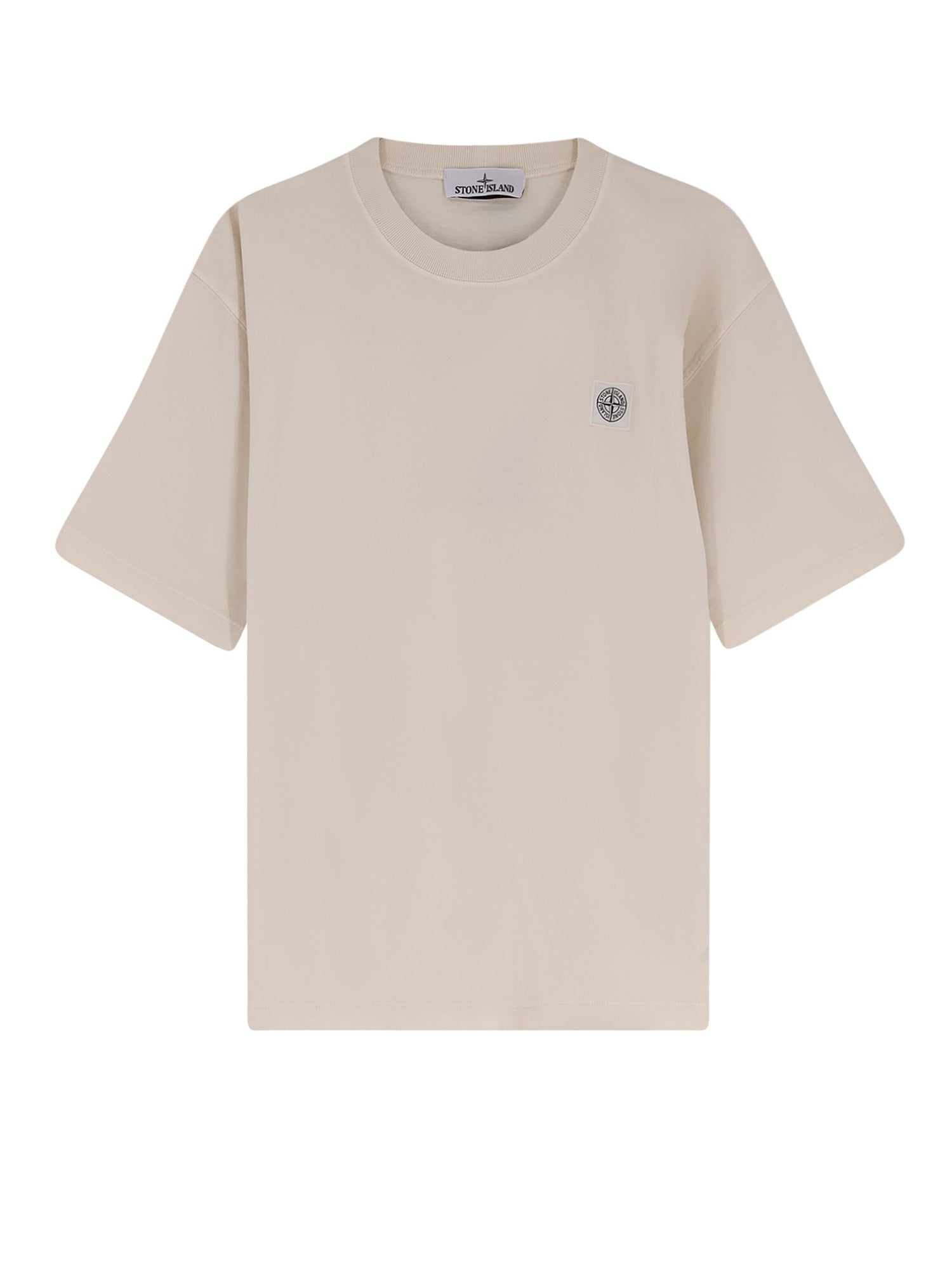 Stone Island T-shirts and Polos White Cotone