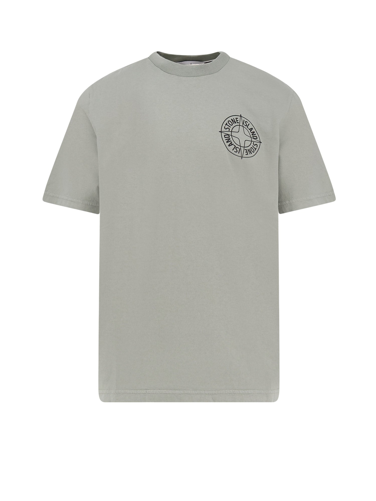Stone Island T-shirts and Polos Sage Cotone