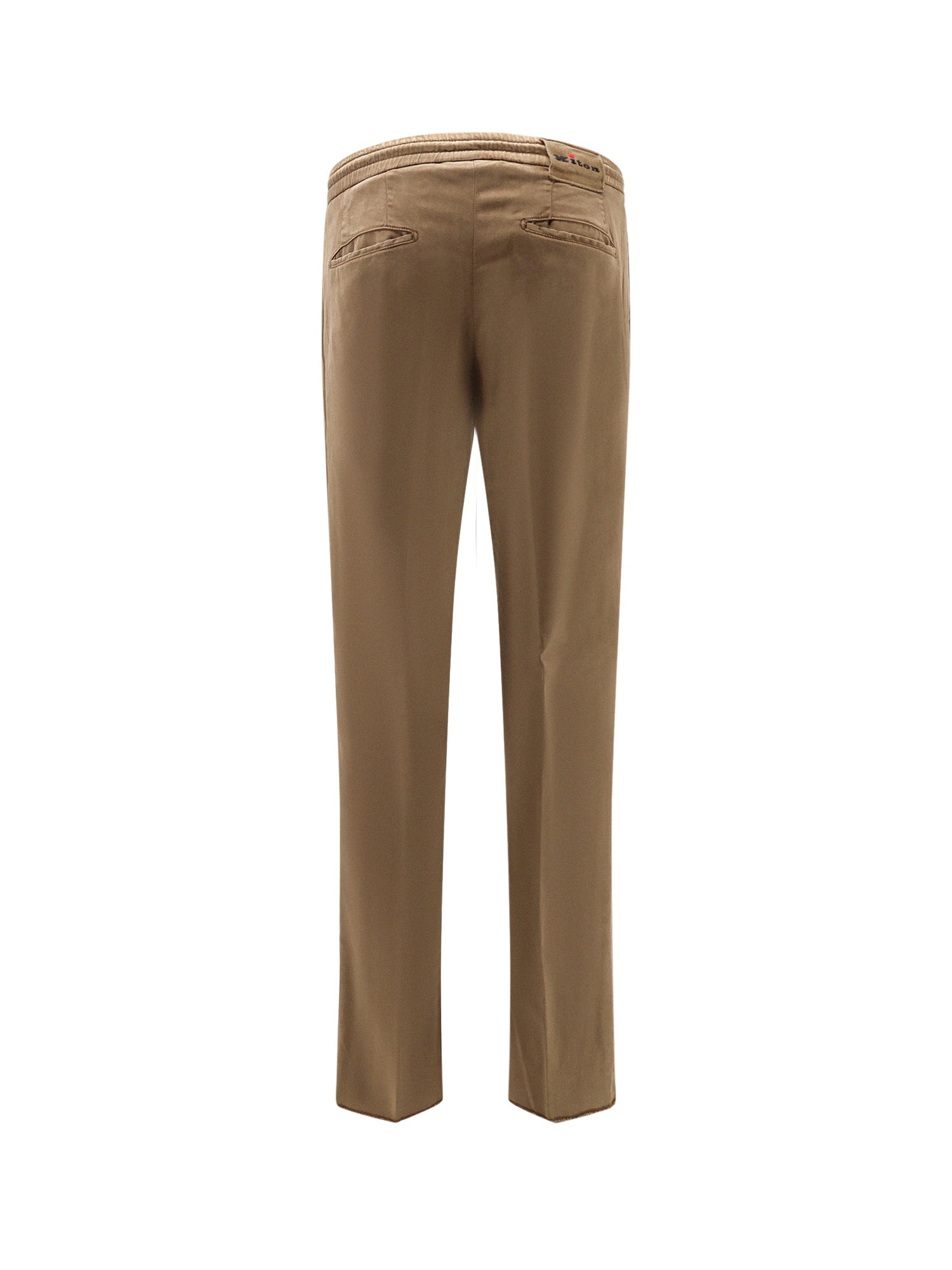 KITON CIRO PAONE RTW Brown Lyocell Elastane
