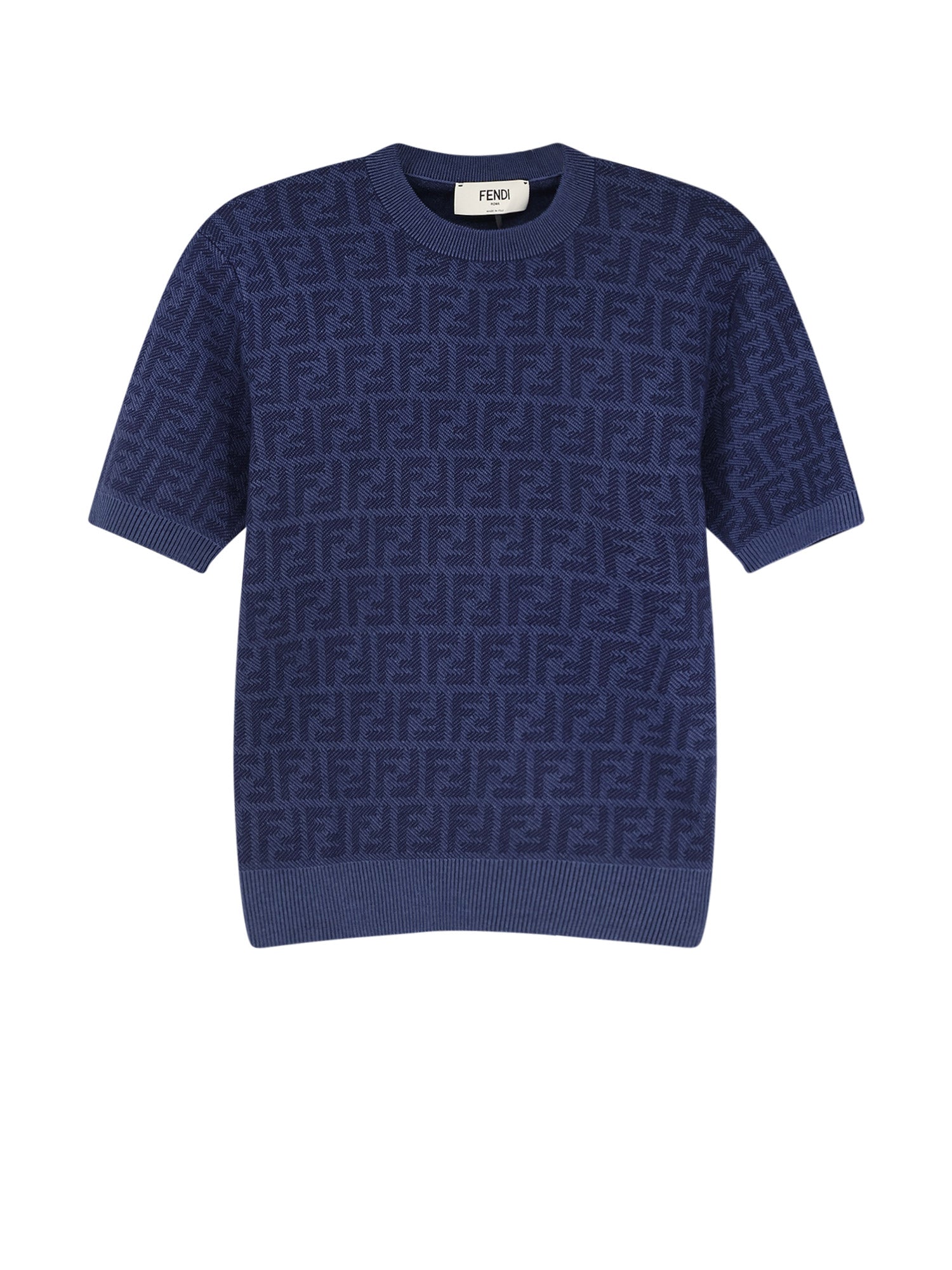 Fendi Sweaters Blueberry 26 Lana Seta