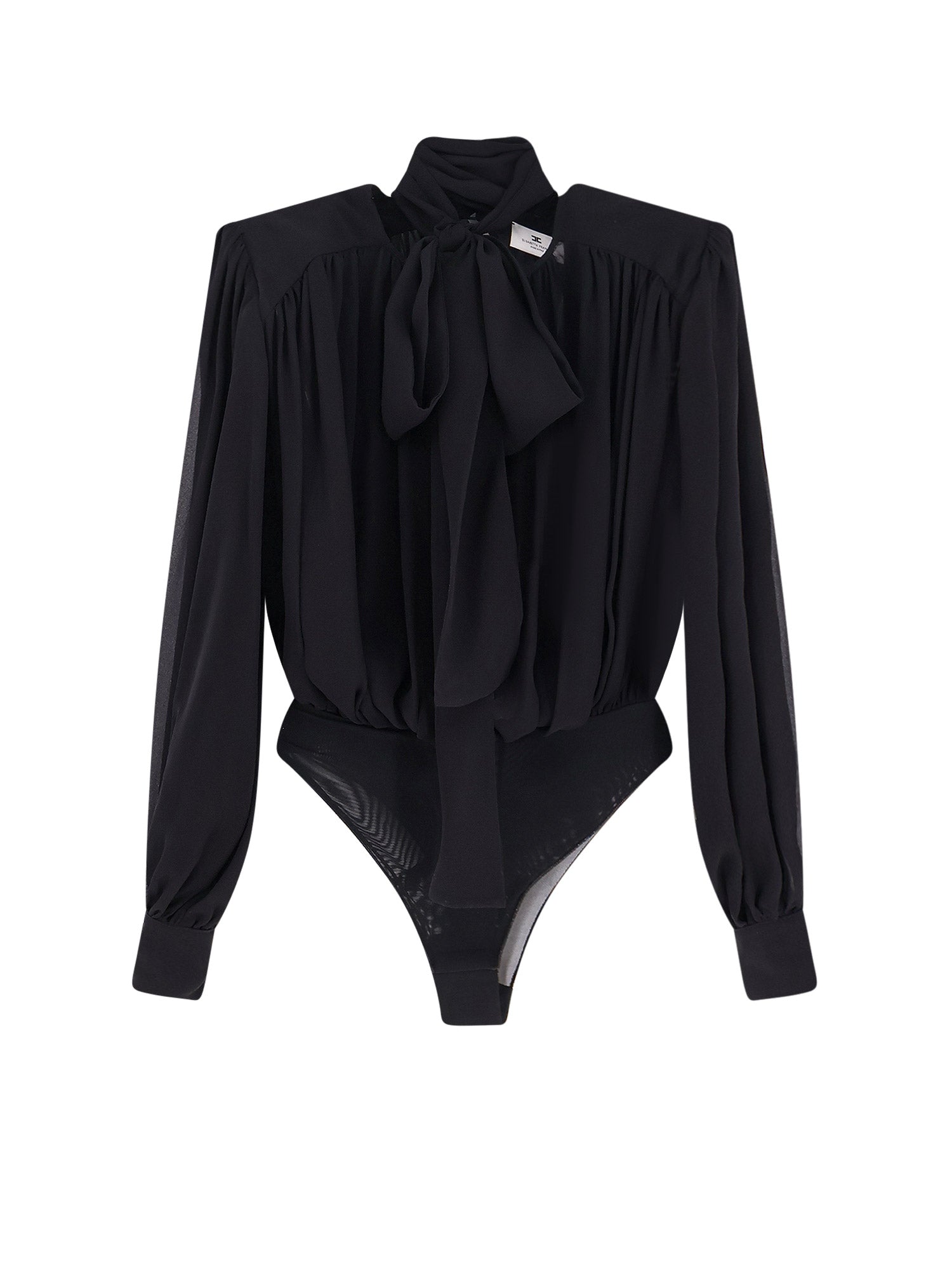 Elisabetta Franchi Shirts Black Seta