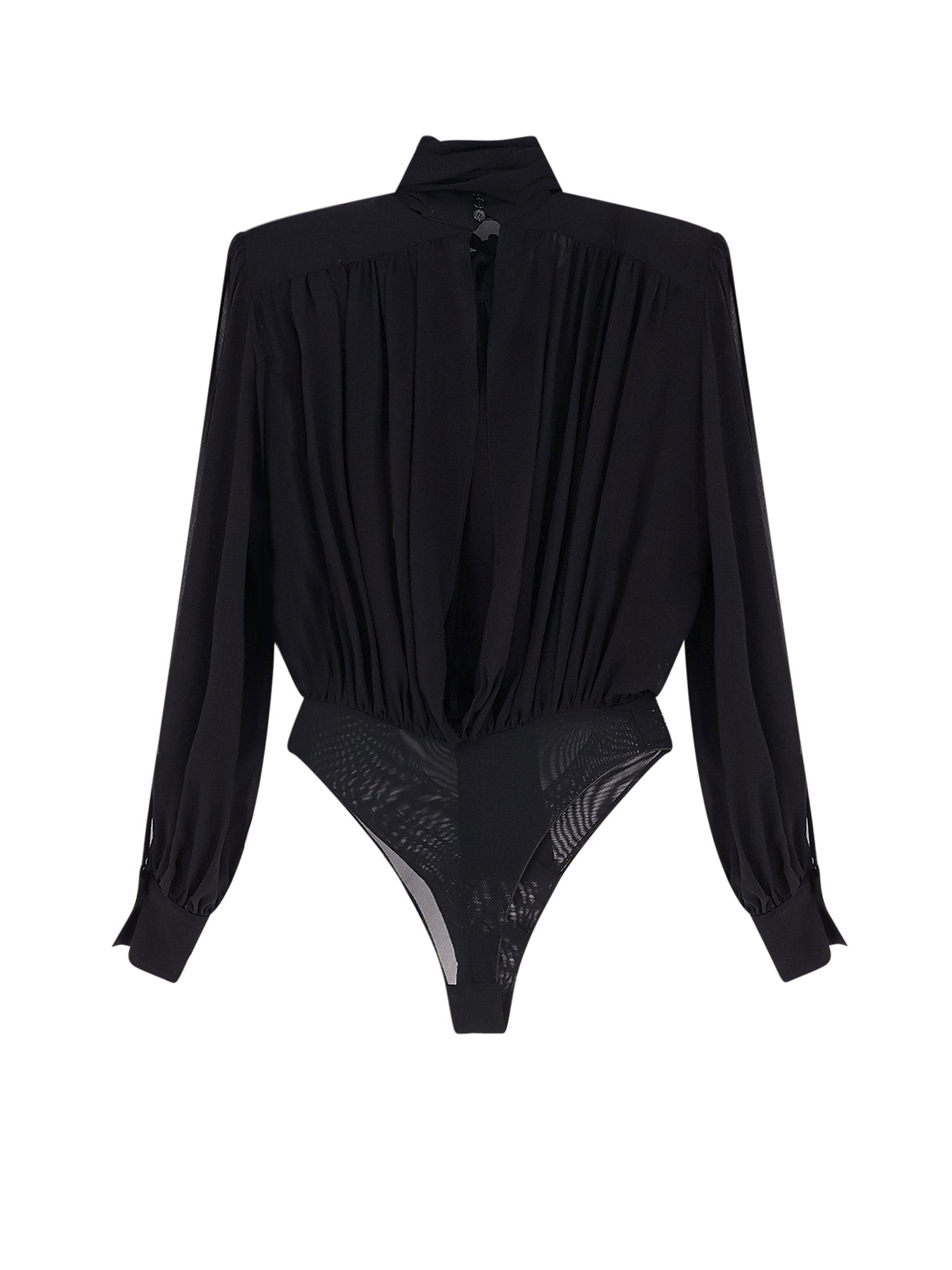 Elisabetta Franchi Shirts Black Seta