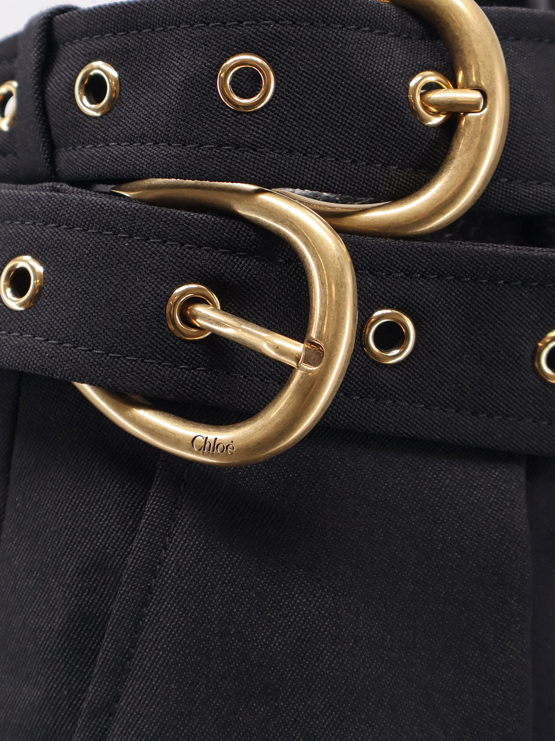 Chloè Rtw Black Lana Vergine
