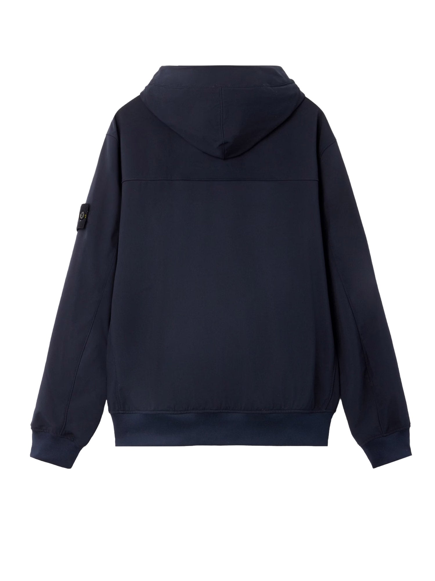 Stone Island Jackets Blue Poliestere Elastan