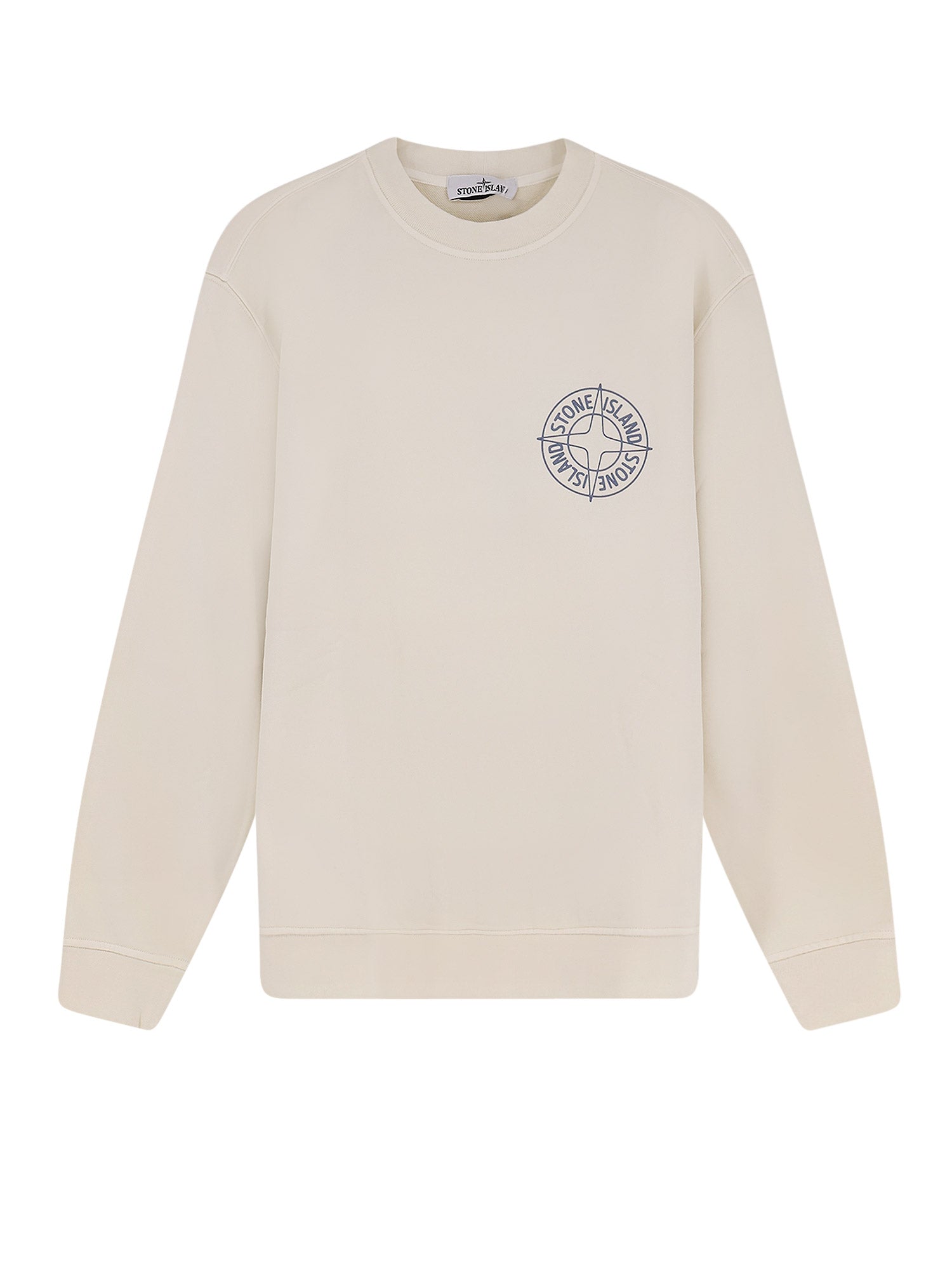 Stone Island Sweaters Ivory Cotone