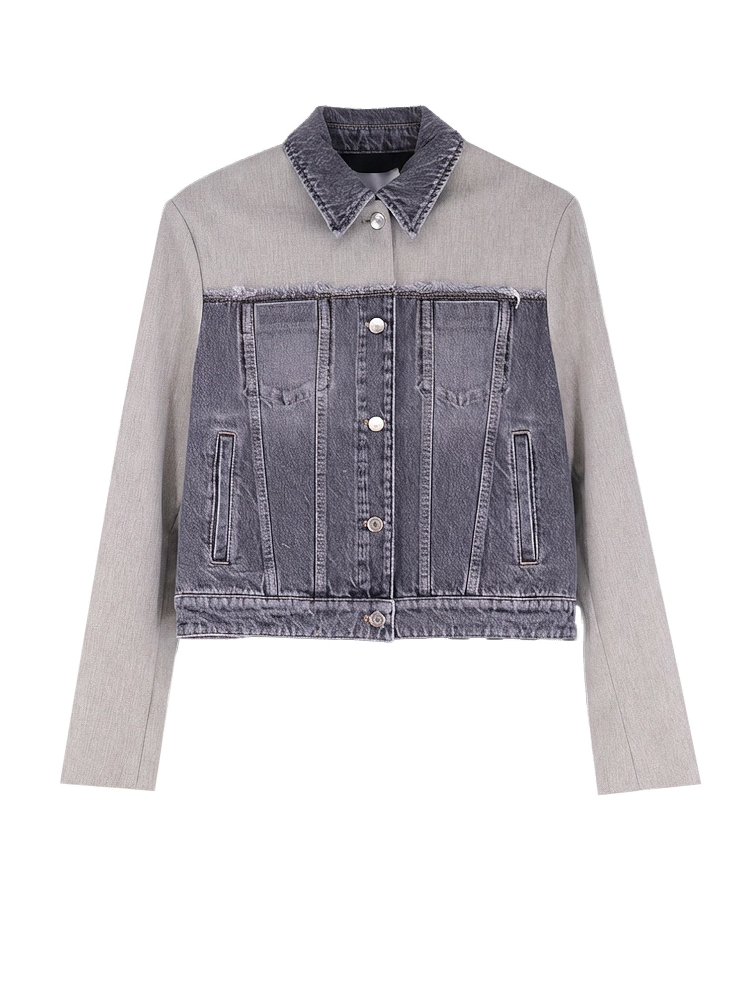 Stella McCartney Jackets Grey Cotton