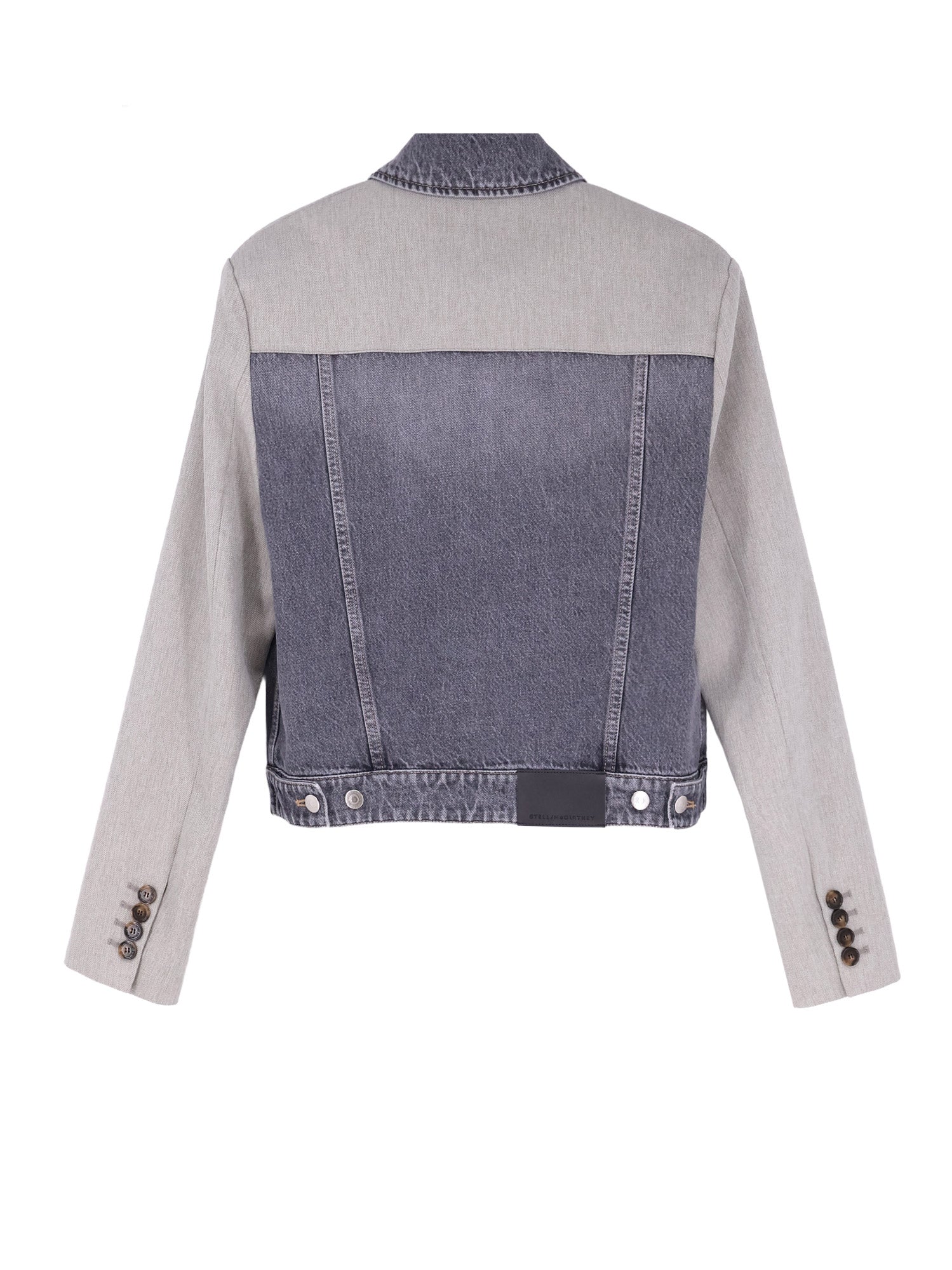 Stella McCartney Jackets Grey Cotton