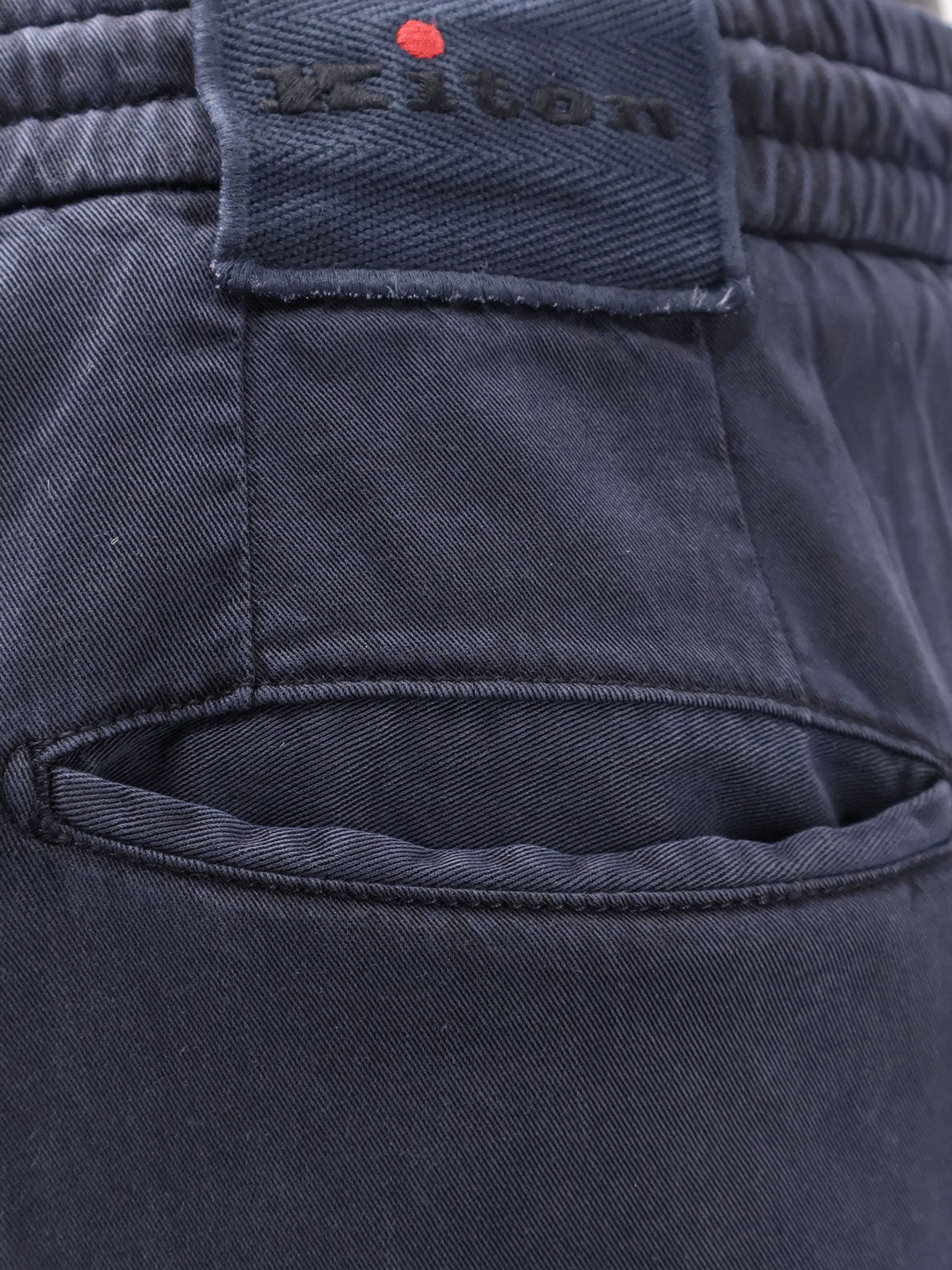 KITON CIRO PAONE RTW Blue Lyocell