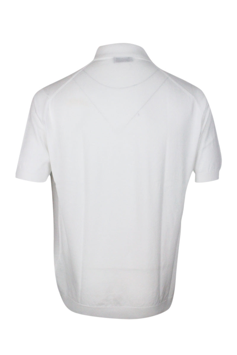John Smedley T-Shirts And Polos White 100co