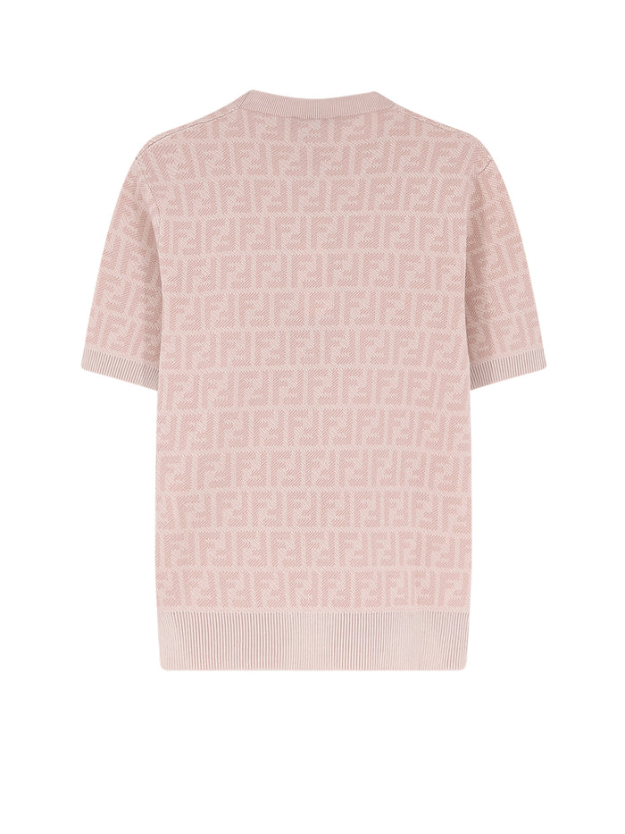Fendi Sweaters Grapefruit 26 Lana Seta