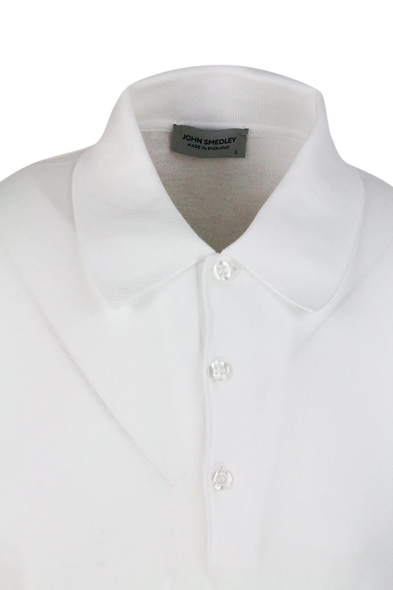 John Smedley T-Shirts And Polos White 100co