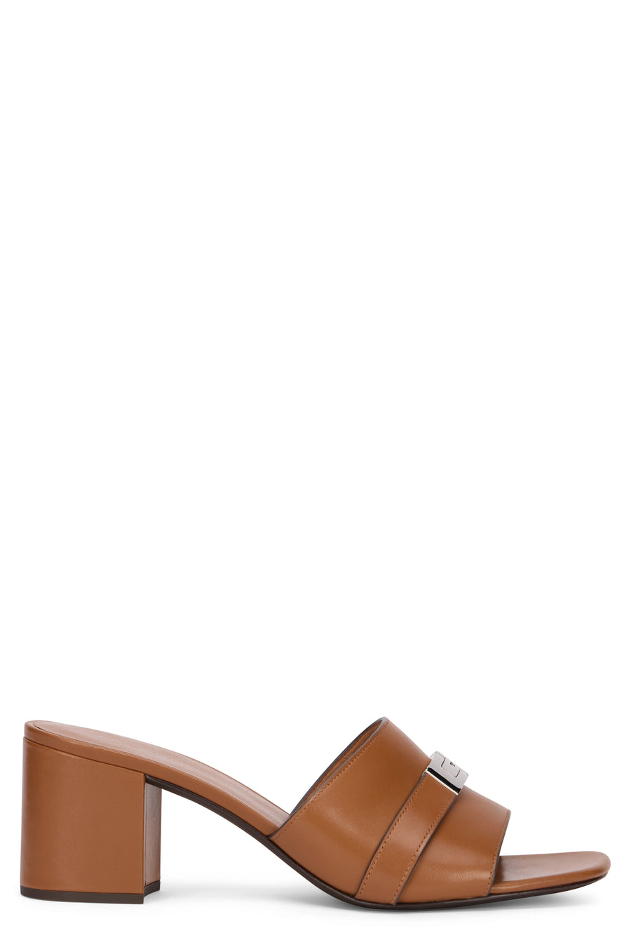 Heeled Sandal Leelee Camel Calfskin