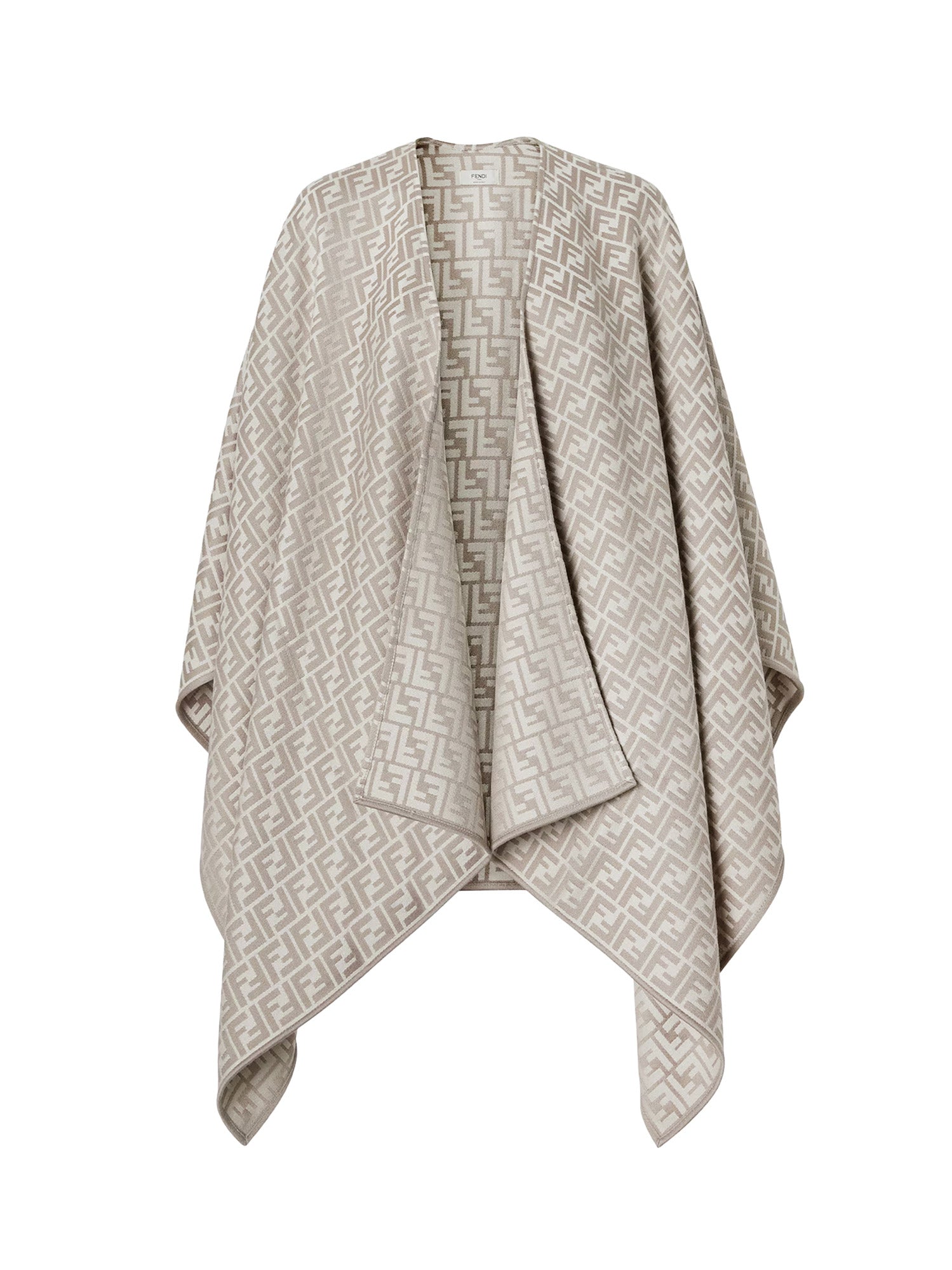 Fendi Scarfs Grey Lana Seta