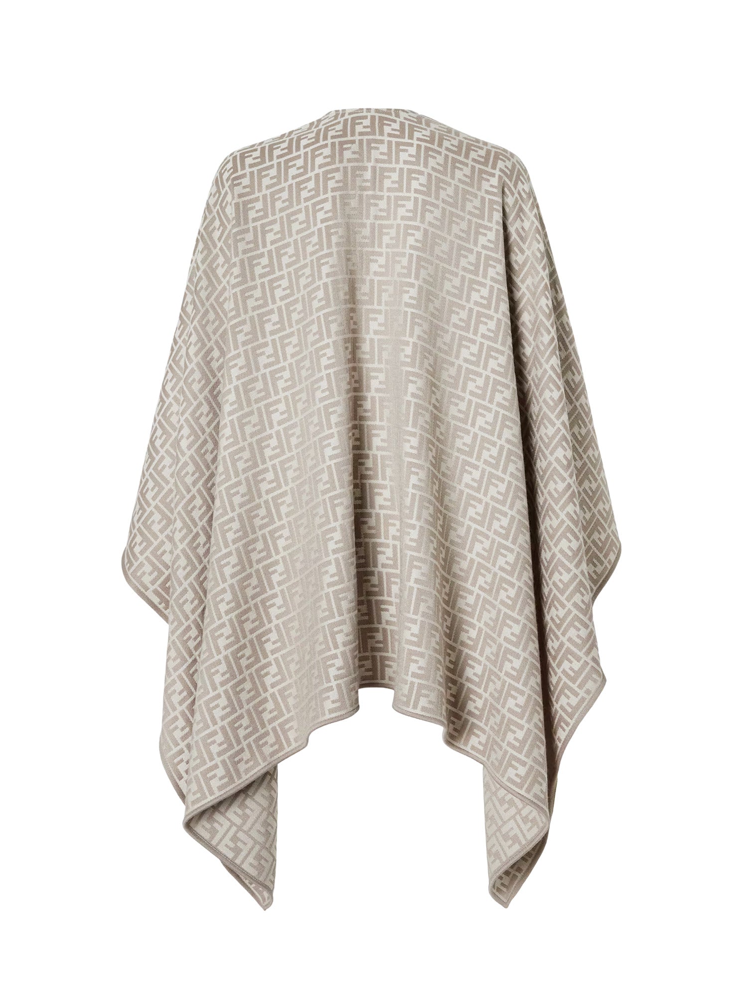Fendi Scarfs Grey Lana Seta