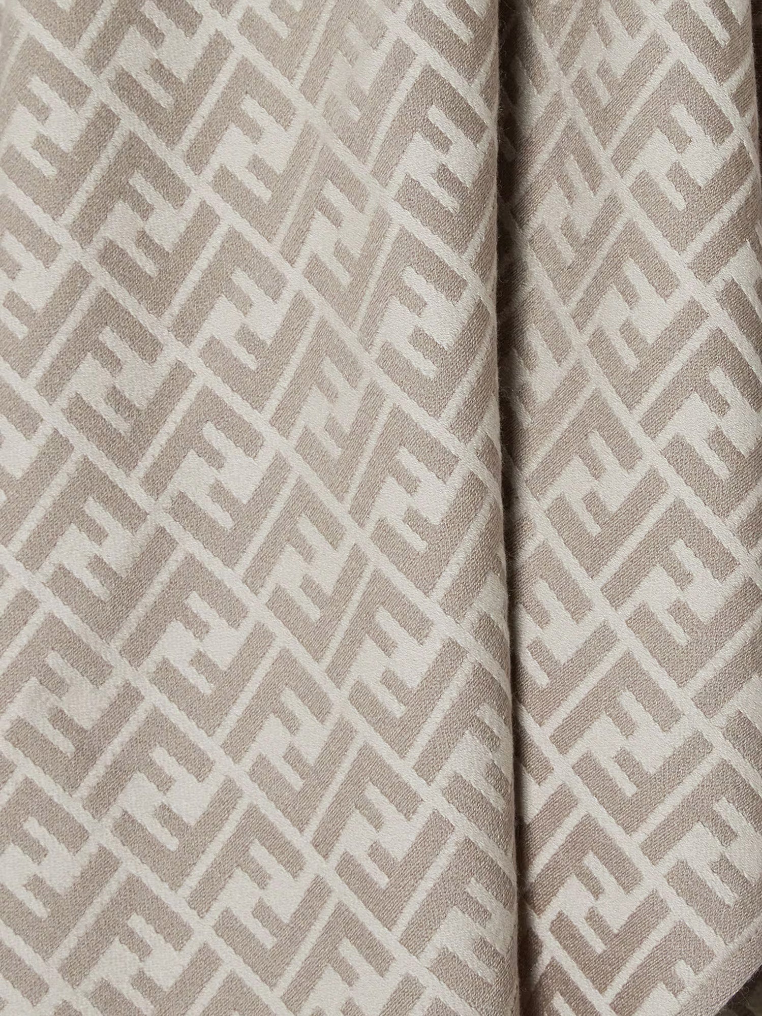 Fendi Scarfs Grey Lana Seta
