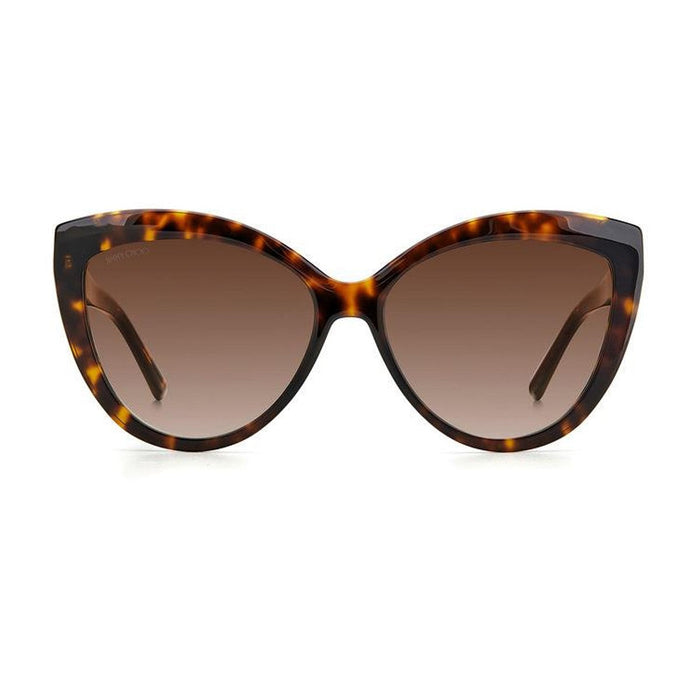 Jimmy Choo Sinnie-G-S Brown Celluloide Sunglasses