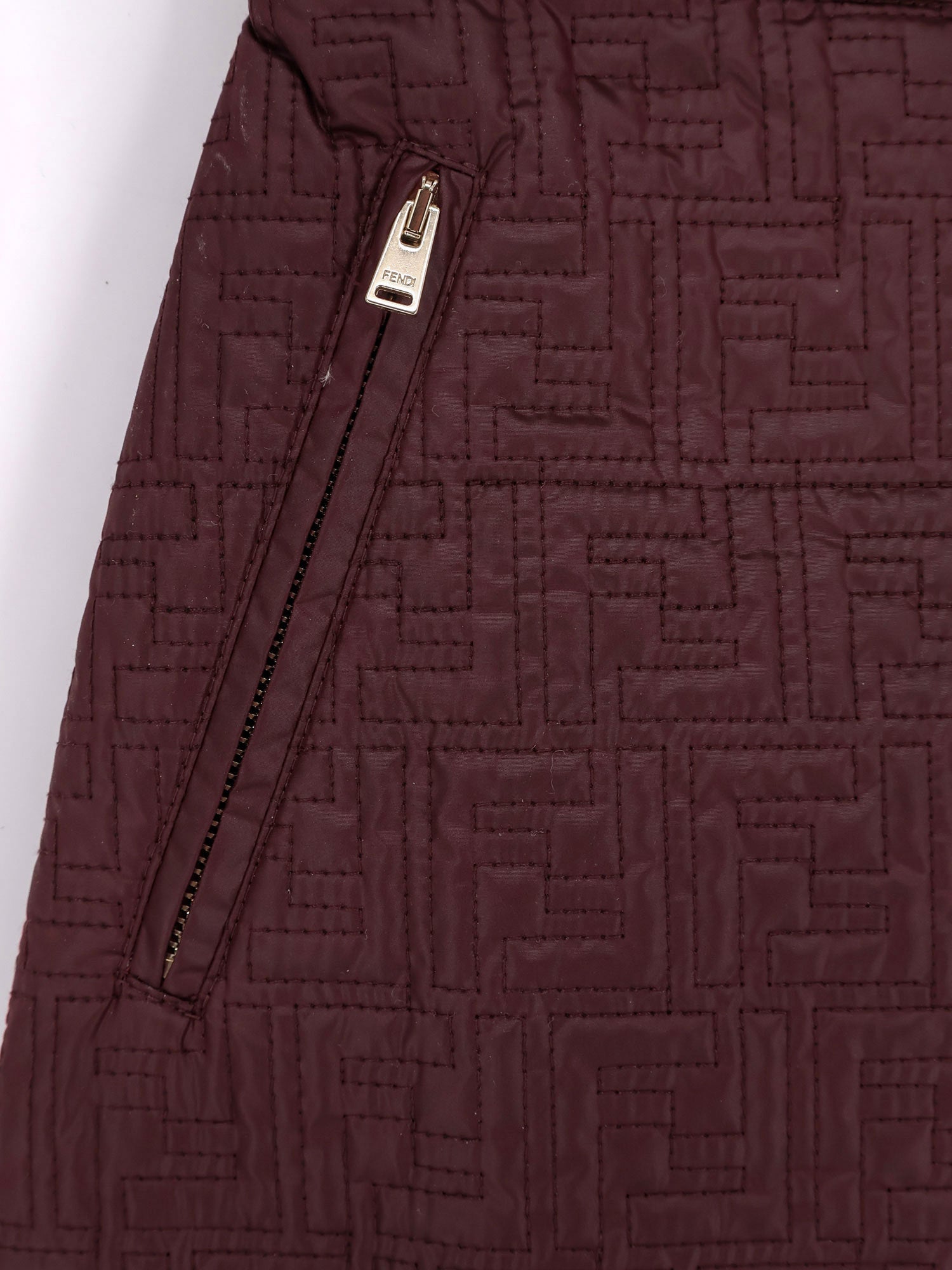 Fendi Skirts Plum 26 Poliestere