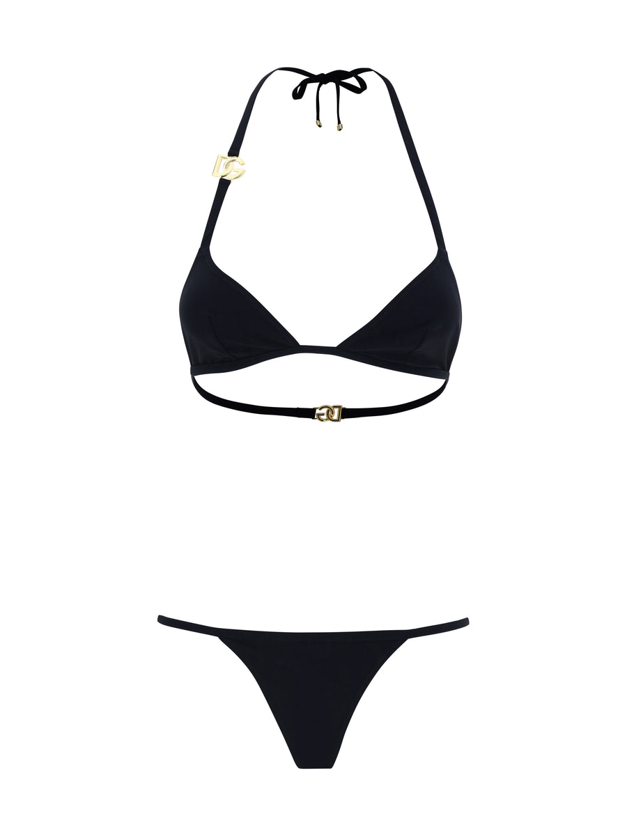 Dolce & Gabbana 75% Nylon; 25% Elastane bikini in black