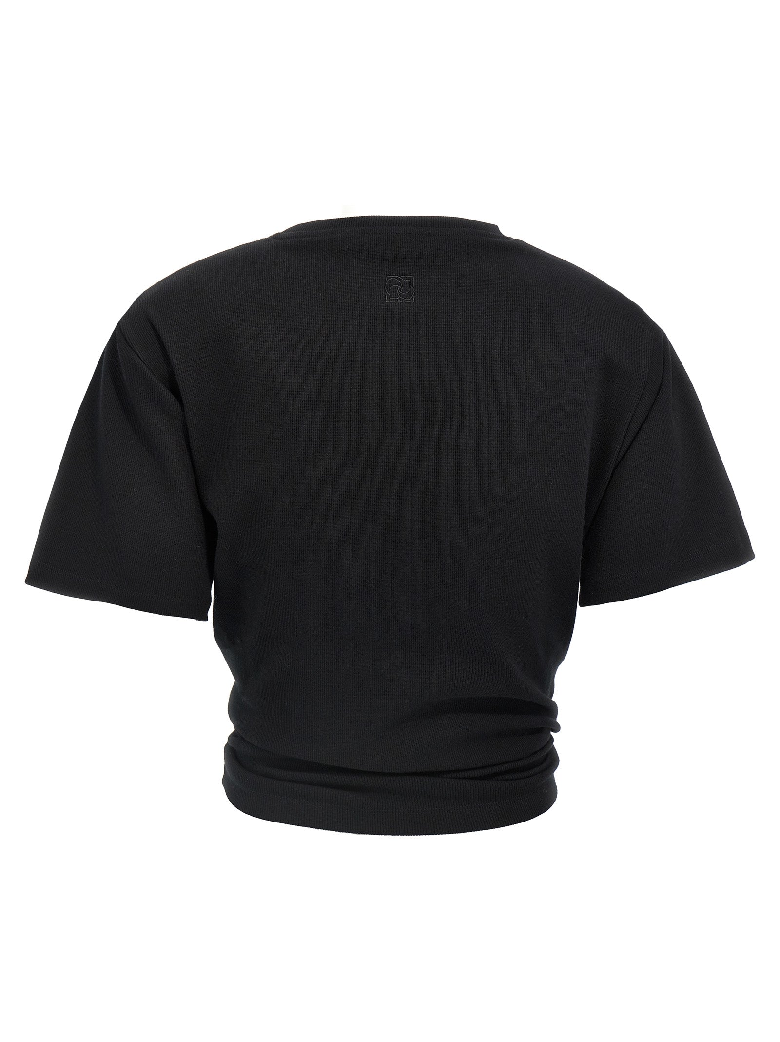 01 T-shirt Black Cotton