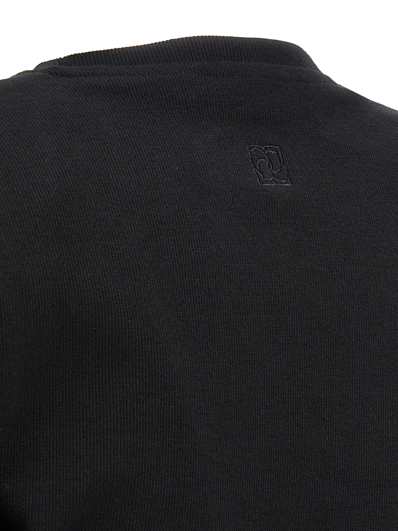 01 T-shirt Black Cotton